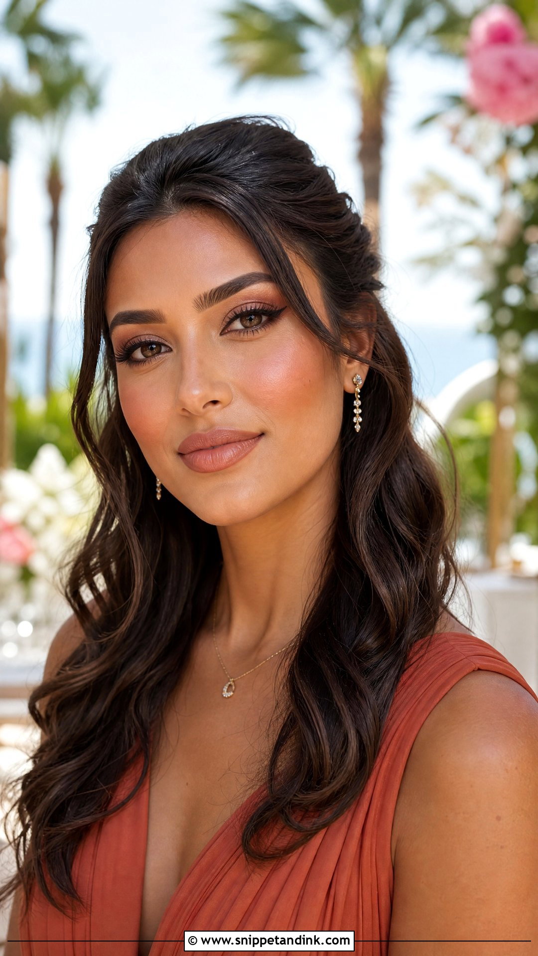 Bronzed Bride Sister Makeup - Snippet and Ink - 20 Bride Sister Makeup Look Ideas