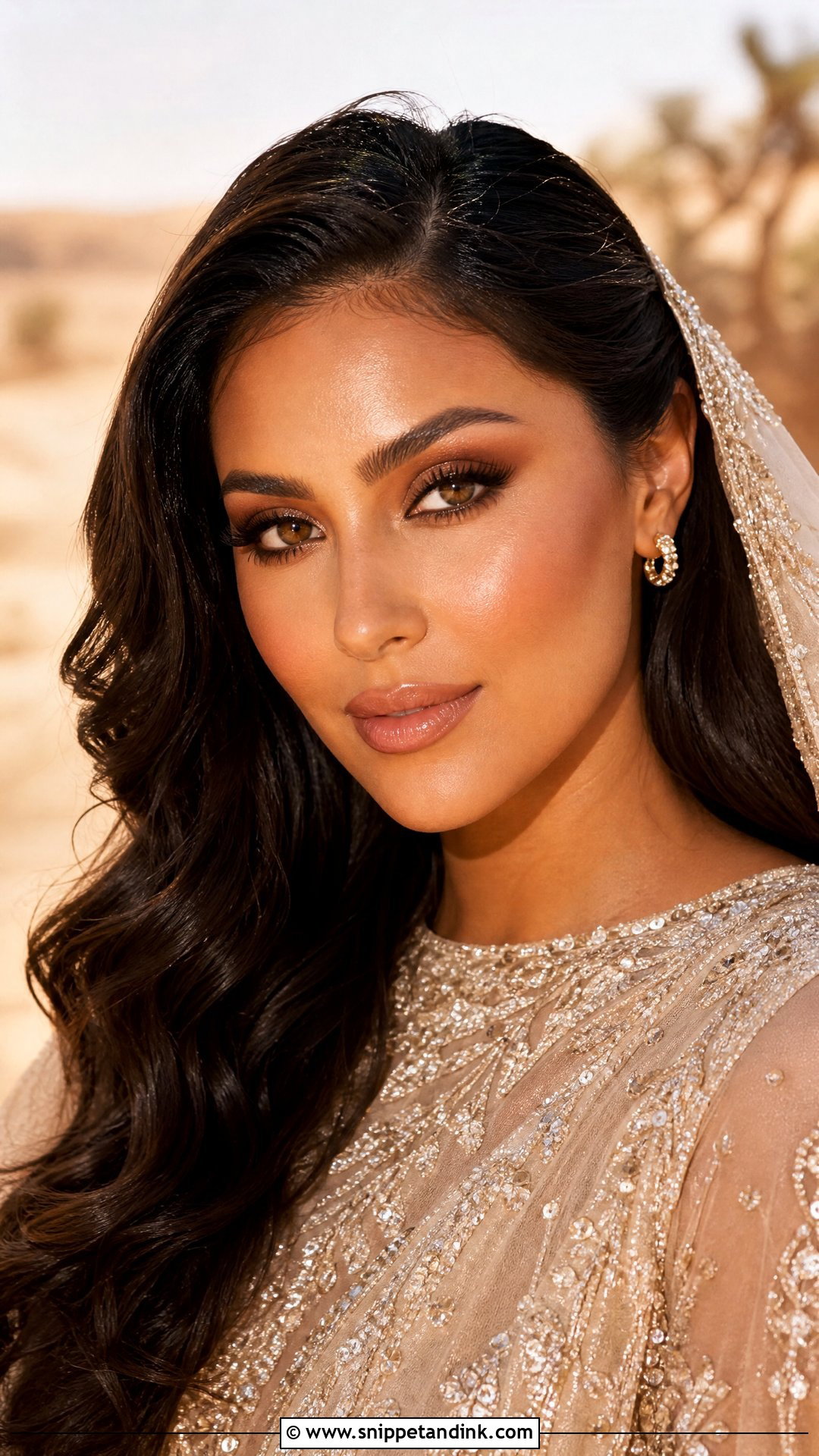 Bronzed Wedding Makeup - Snippet and Ink - 20 Wedding Makeup 2025 Ideas