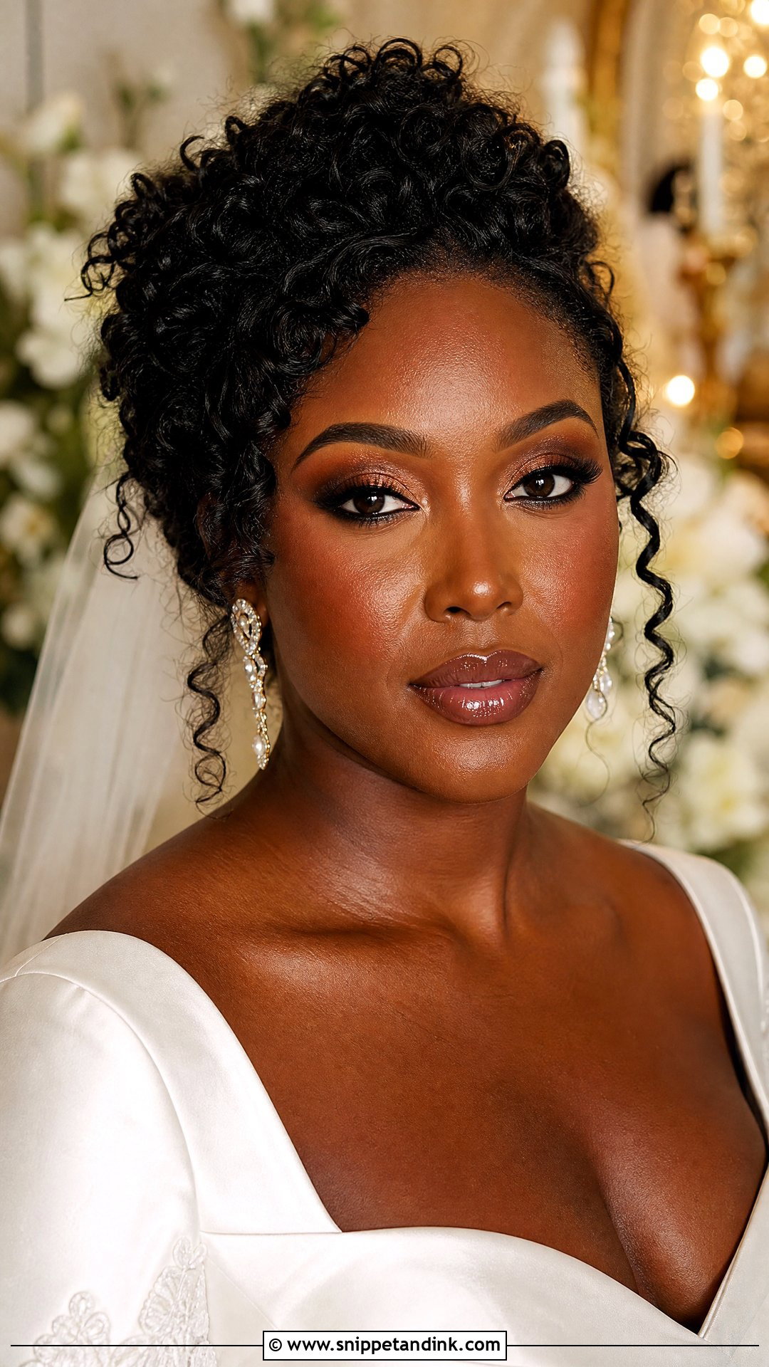 Bronzy Bridal Makeup For Dark Skin - Snippet and Ink - 20 Bronzy Bridal Makeup Ideas