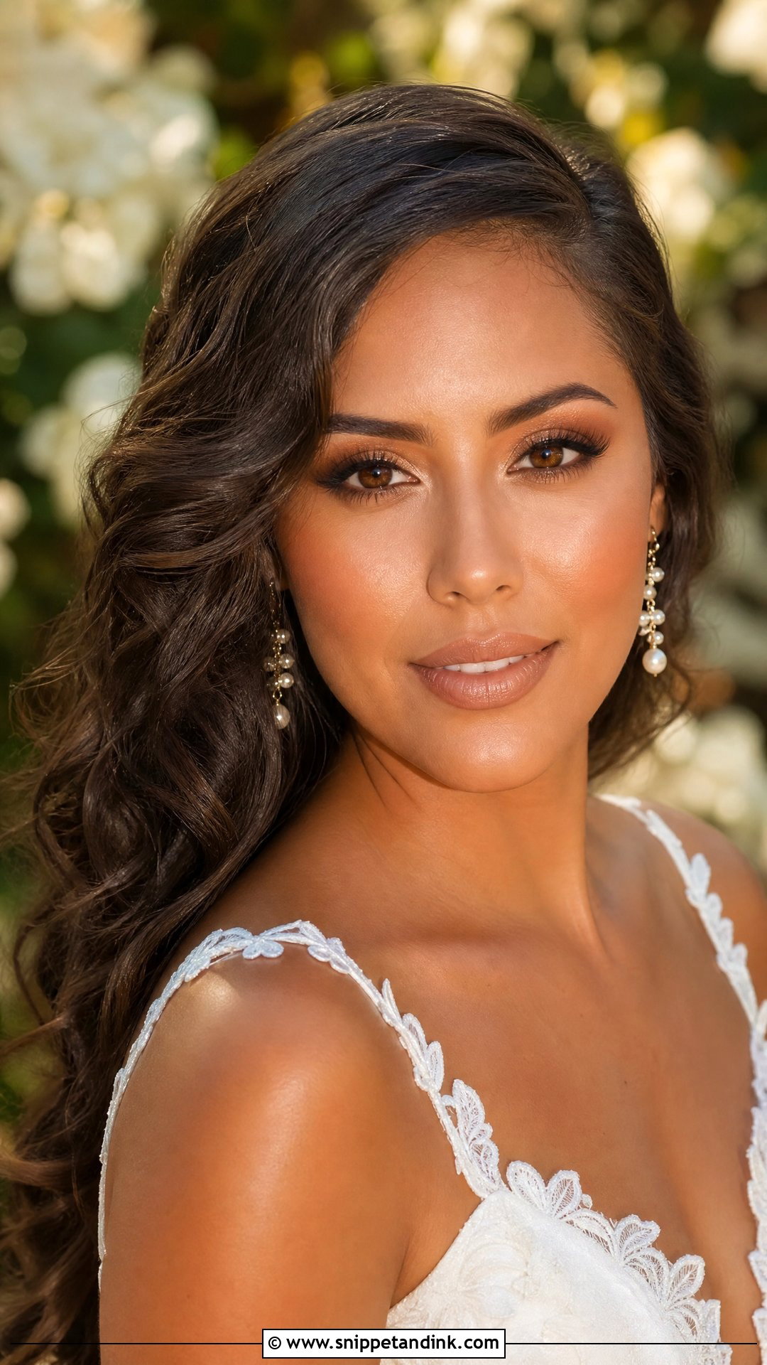Bronzy Bridal Makeup For Summer Wedding - Snippet and Ink - 20 Bronzy Bridal Makeup Ideas
