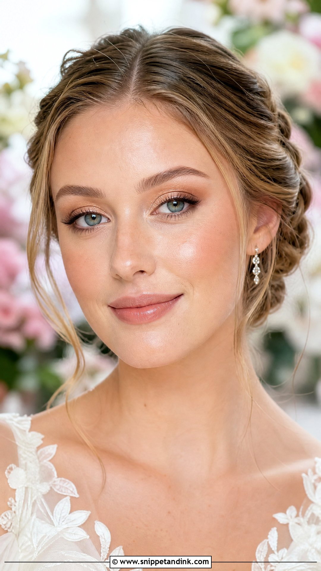 Bronzy Glowy Makeup For Fair Skin - Snippet and Ink - 30 Bronzy Glowy Wedding Makeup Ideas