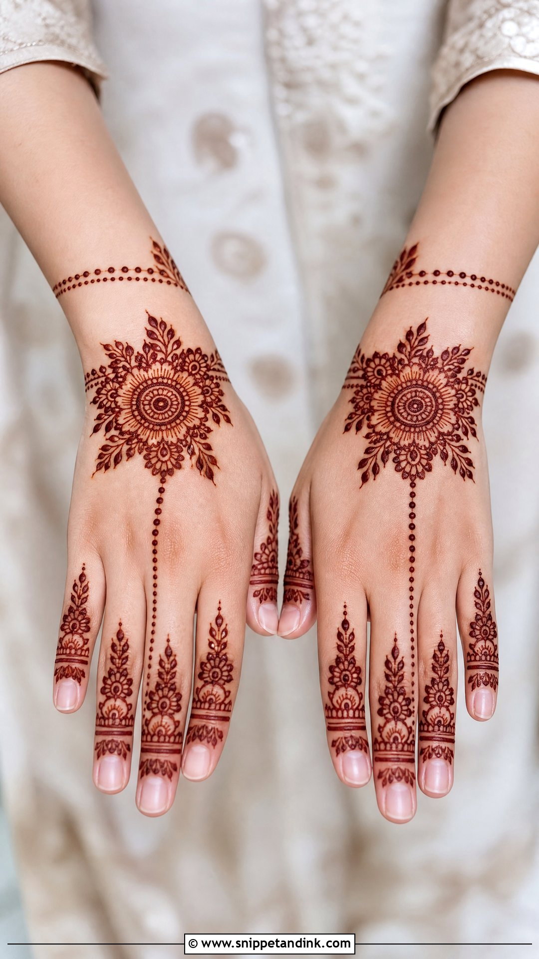 Brother Wedding Bracelet Mehndi Design - Snippet and Ink - 20 Brother Wedding Mehndi Design for Sister Ideas
