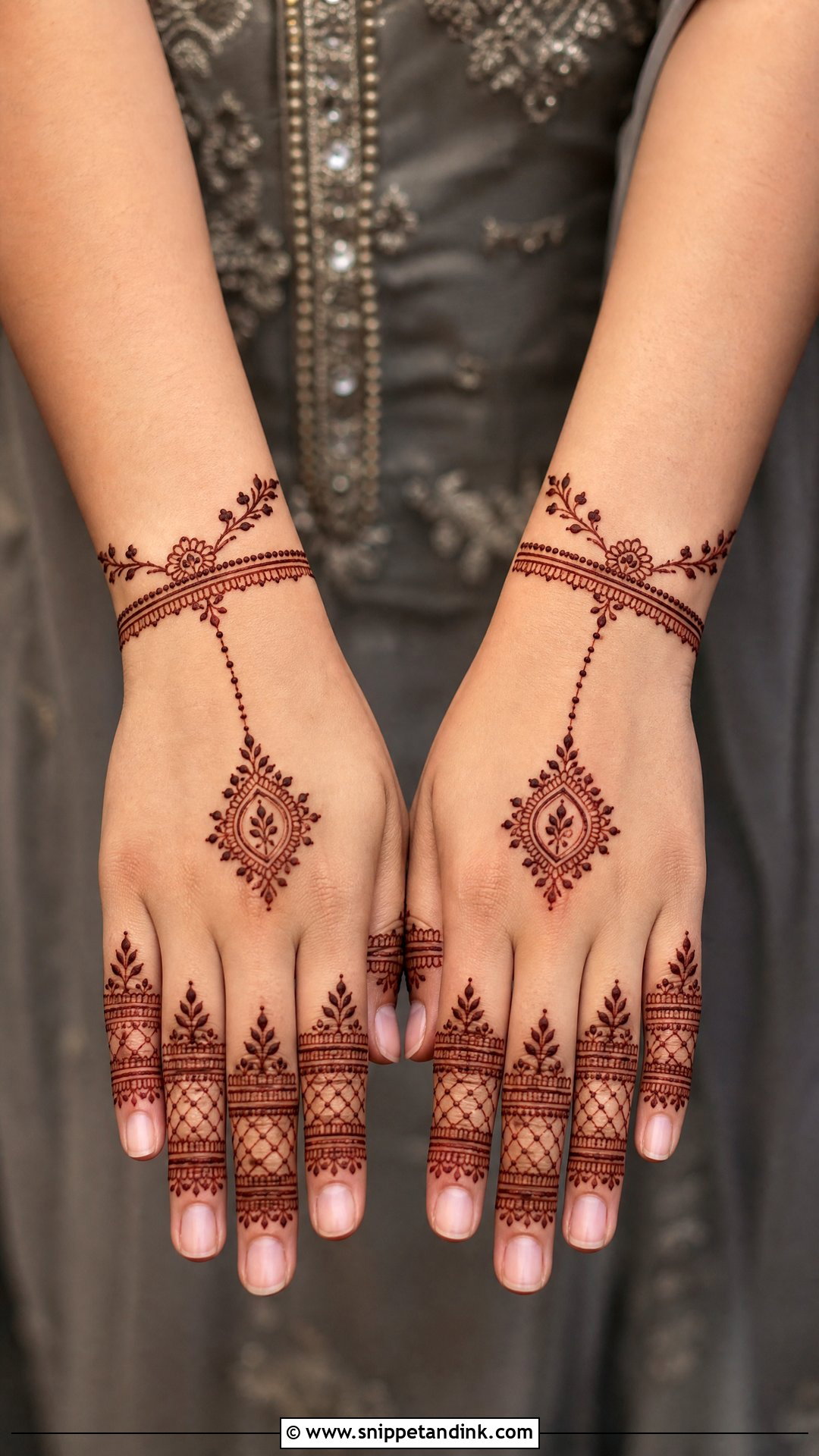 Brother Wedding Finger Mehndi Design - Snippet and Ink - 25 Brother Wedding Mehndi Design Ideas