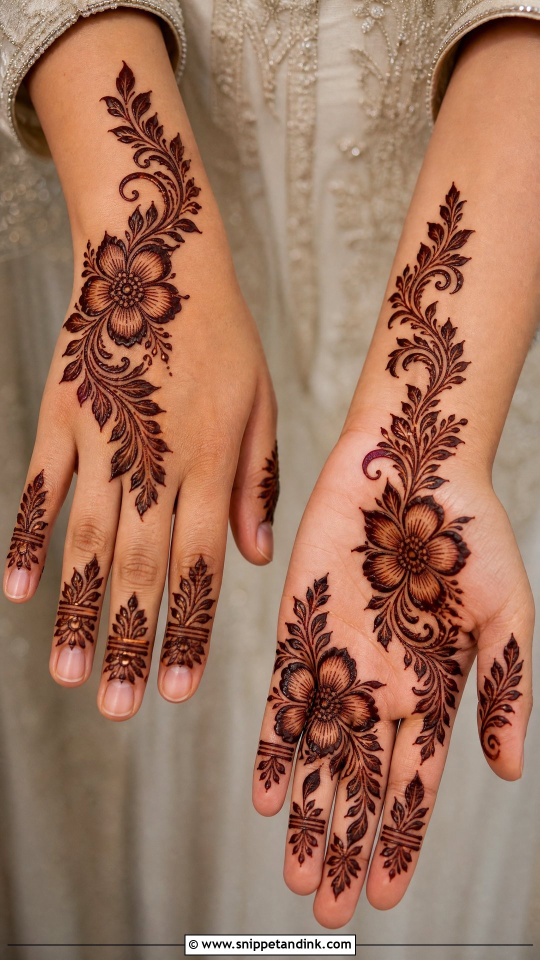 Brother Wedding Gulf Mehndi Design - Snippet and Ink - 25 Brother Wedding Mehndi Design Ideas