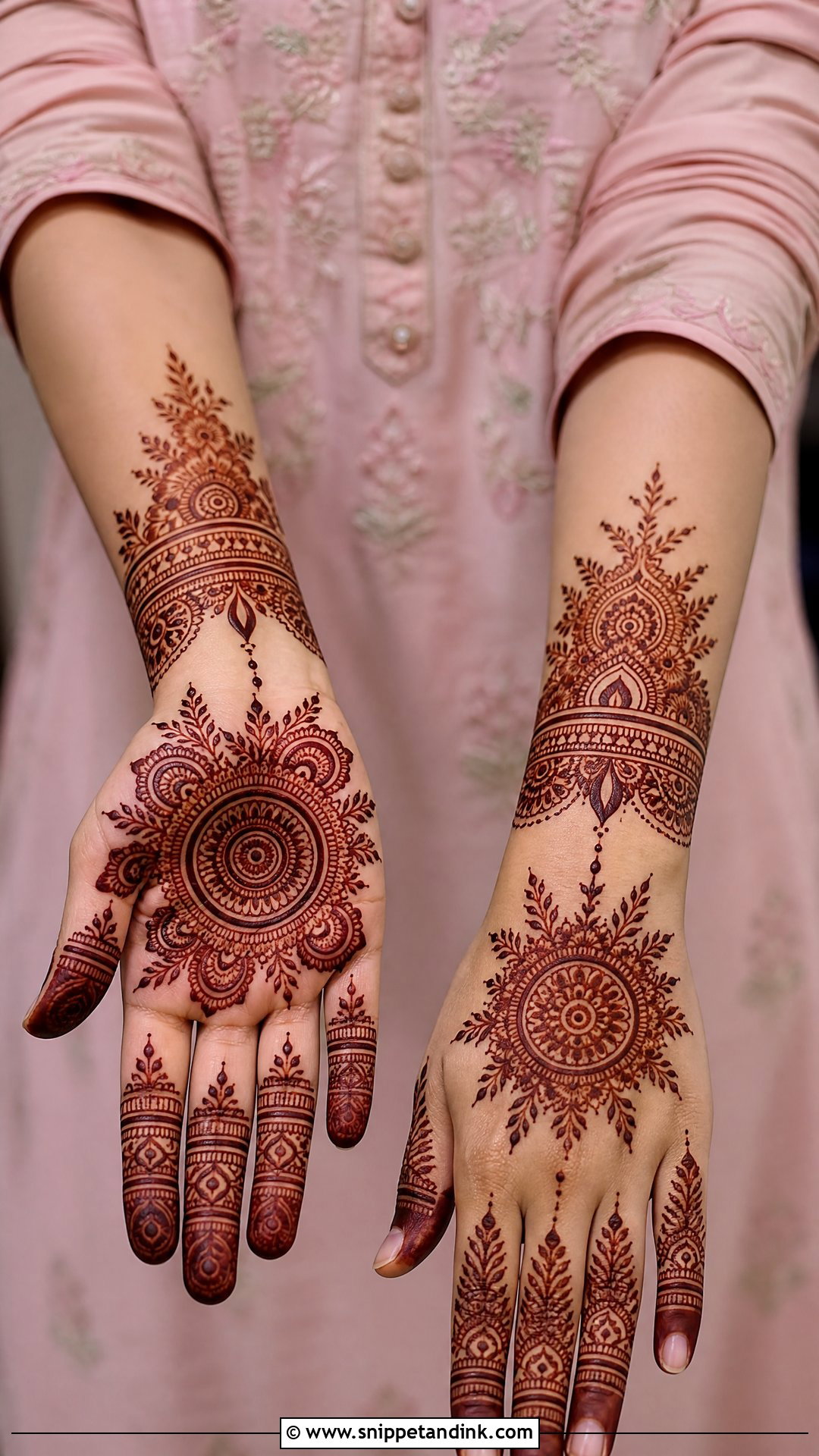 Brother Wedding Half Hand Mehndi Design - Snippet and Ink - 20 Brother Wedding Mehndi Design for Sister Ideas