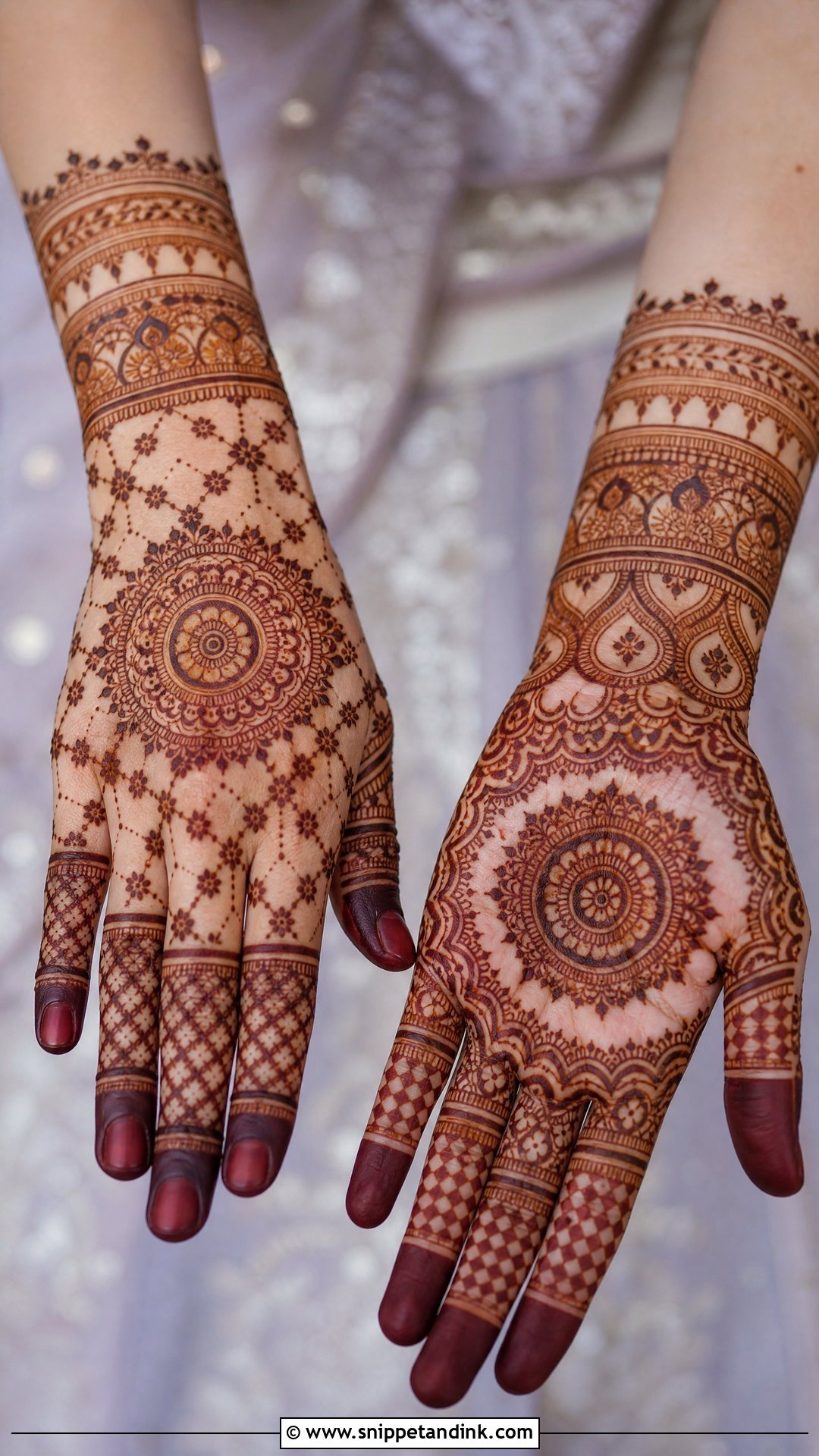 Brother Wedding Jaal Mehndi Design - Snippet and Ink - 25 Brother Wedding Mehndi Design Ideas