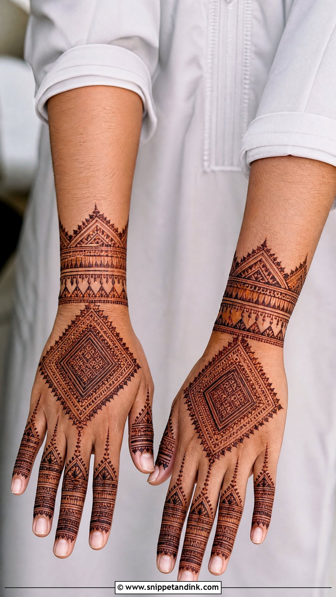 Brother Wedding Moroccan Mehndi Design - Snippet and Ink - 25 Brother Wedding Mehndi Design Ideas