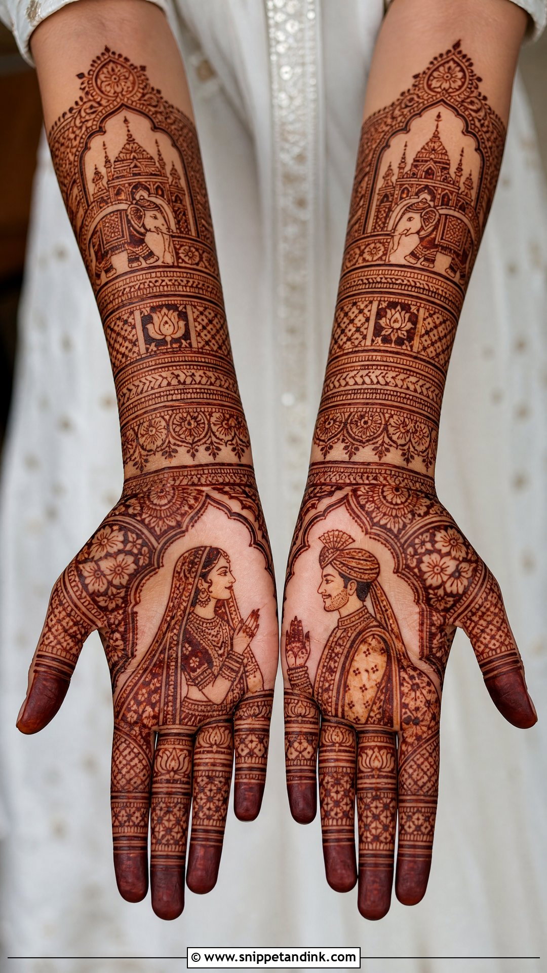 Brother Wedding Rajasthani Mehndi Design - Snippet and Ink - 25 Brother Wedding Mehndi Design Ideas