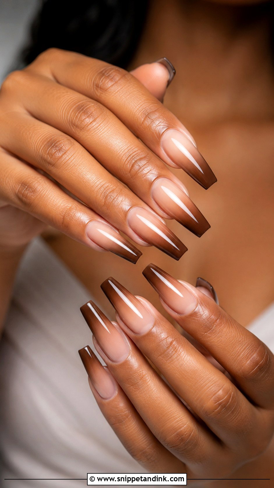 Brown And Gold Wedding Nails - Snippet and Ink - 20 Brown Wedding Nails