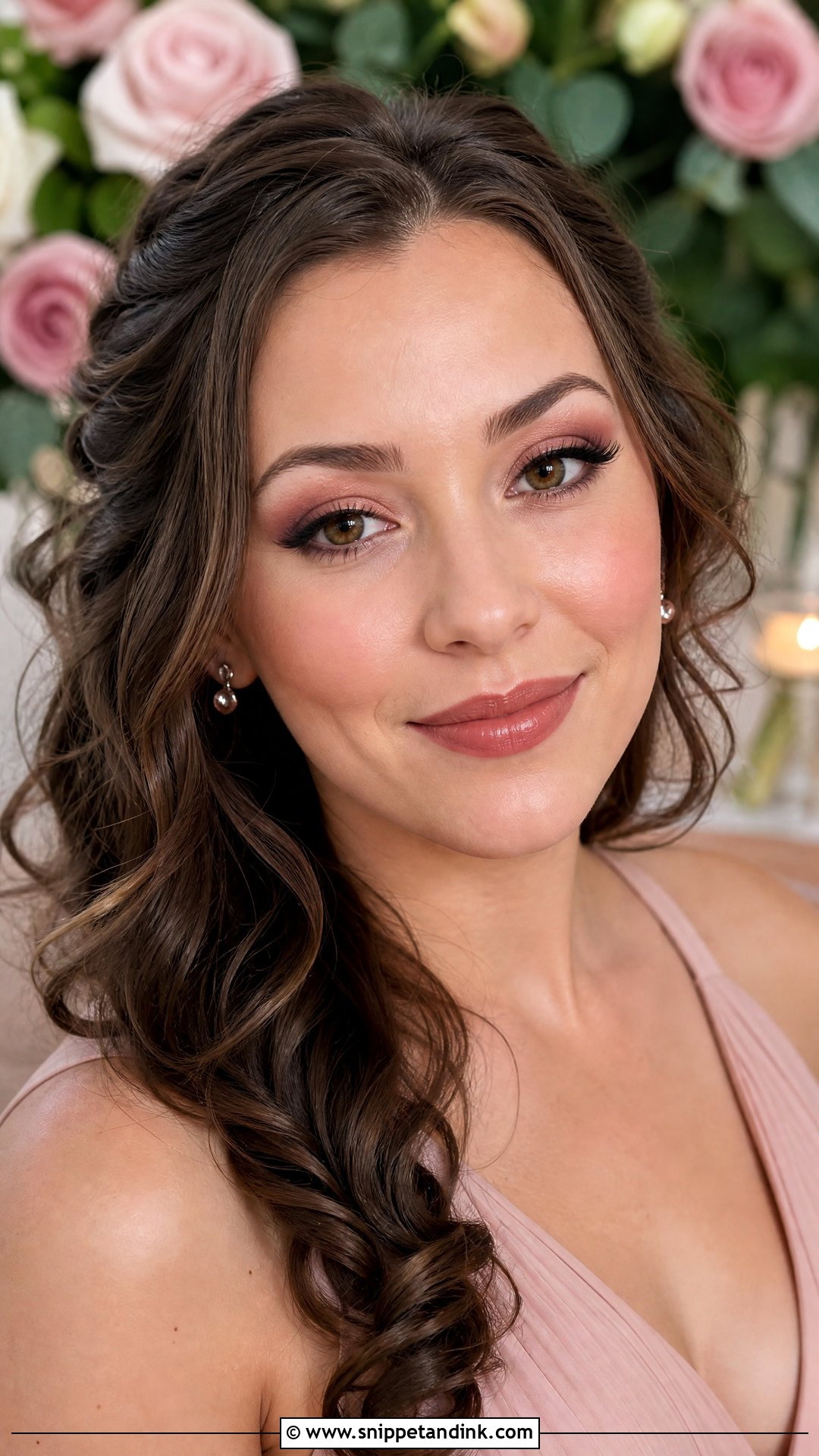 Brown And Rose Wedding Makeup - Snippet and Ink - 20 Brown Wedding Makeup Ideas