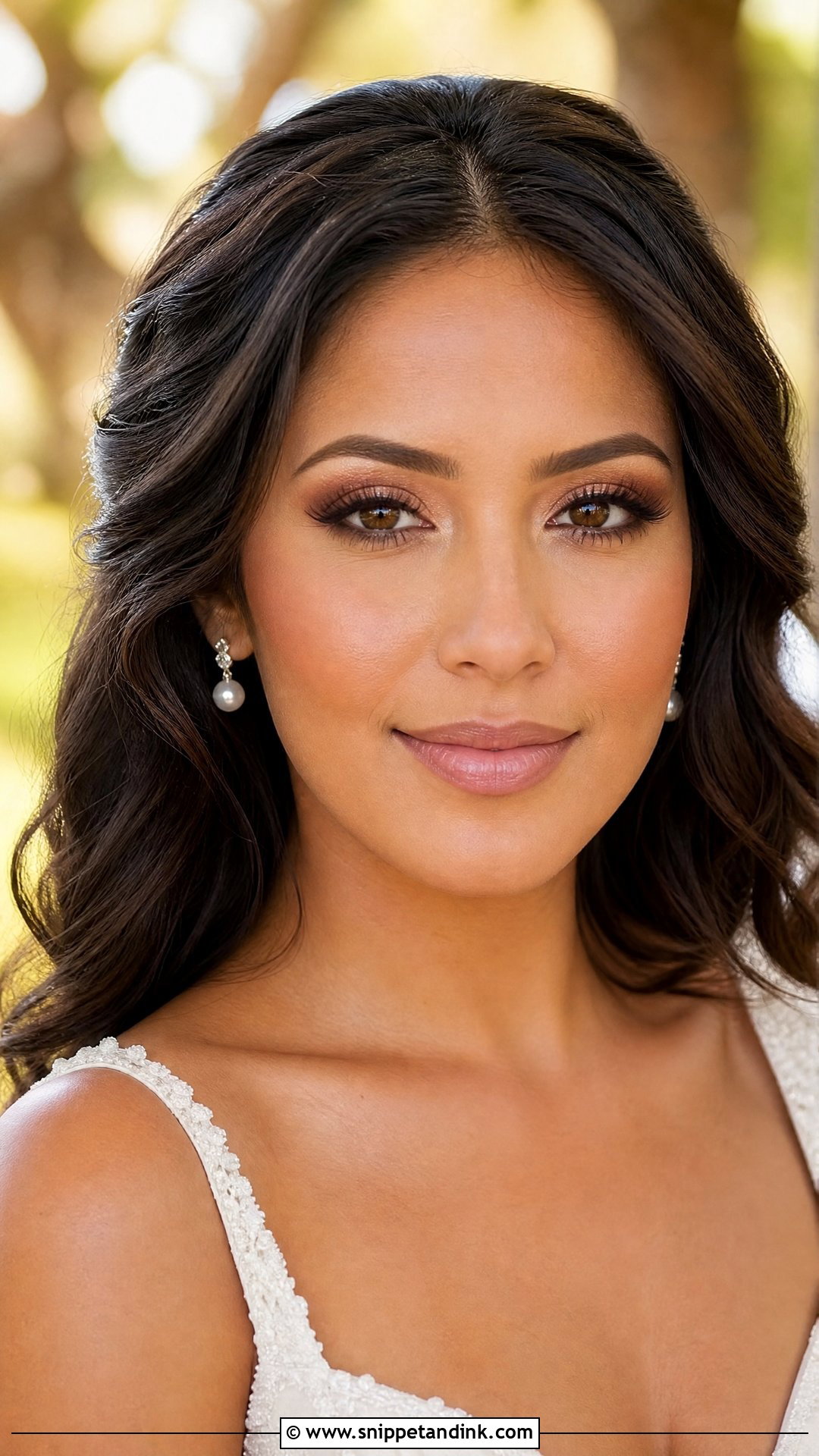 Brown Bridal Eye Makeup - Snippet and Ink - 20 Bridal Makeup Eyes