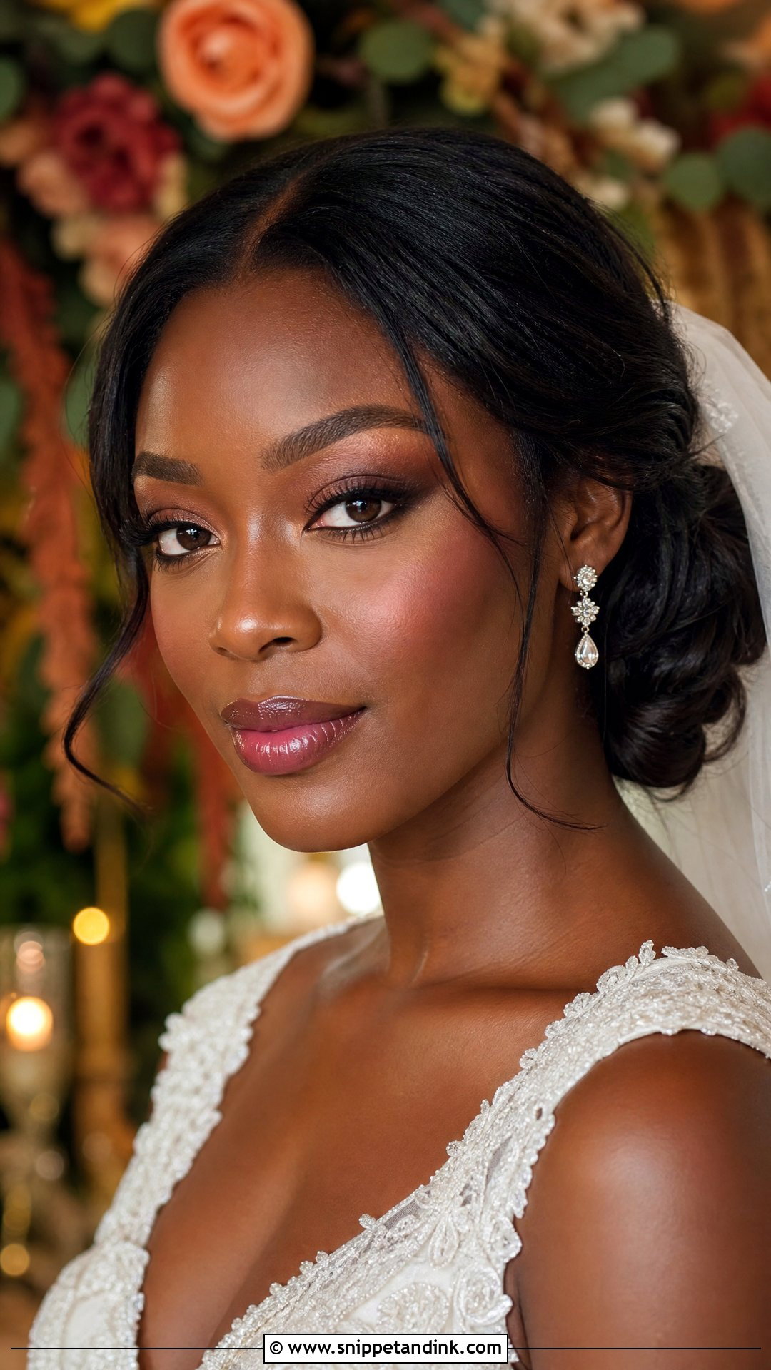 Brown Bridal Makeup - Snippet and Ink - 20 Bridal Makeup Styles