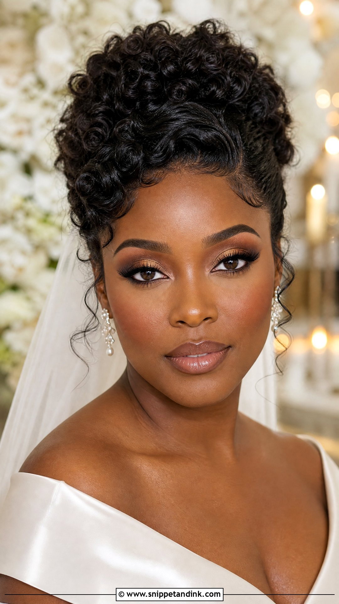 Brown Bridal Makeup - Snippet and Ink - 20 Brides Make Up Wedding Ideas