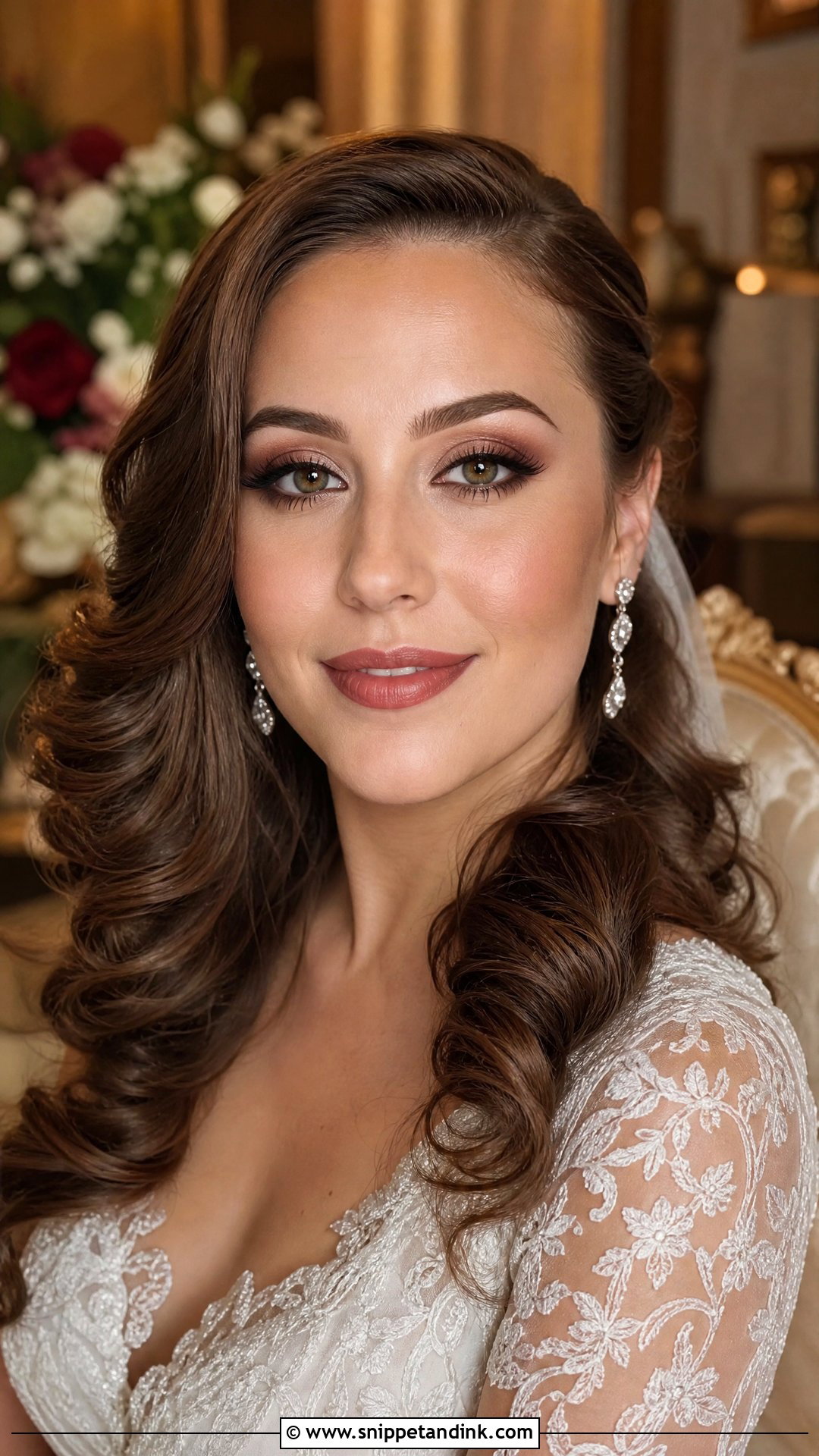 Brown Bridal Makeup - Snippet and Ink - 20 Elegant Bridal Makeup Ideas