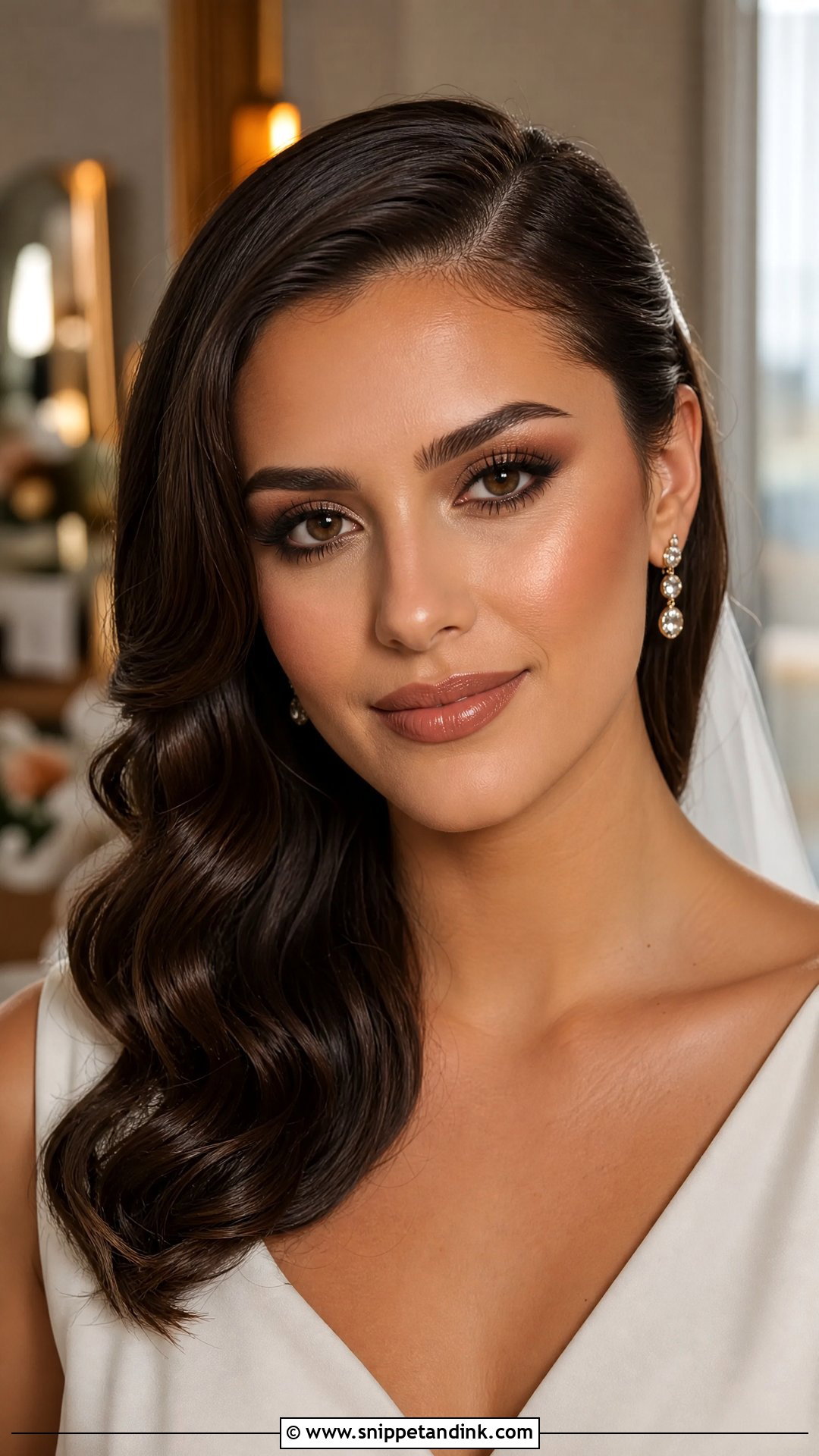 Brown Bridal Makeup - Snippet and Ink - 20 Makeup Looks for Brides