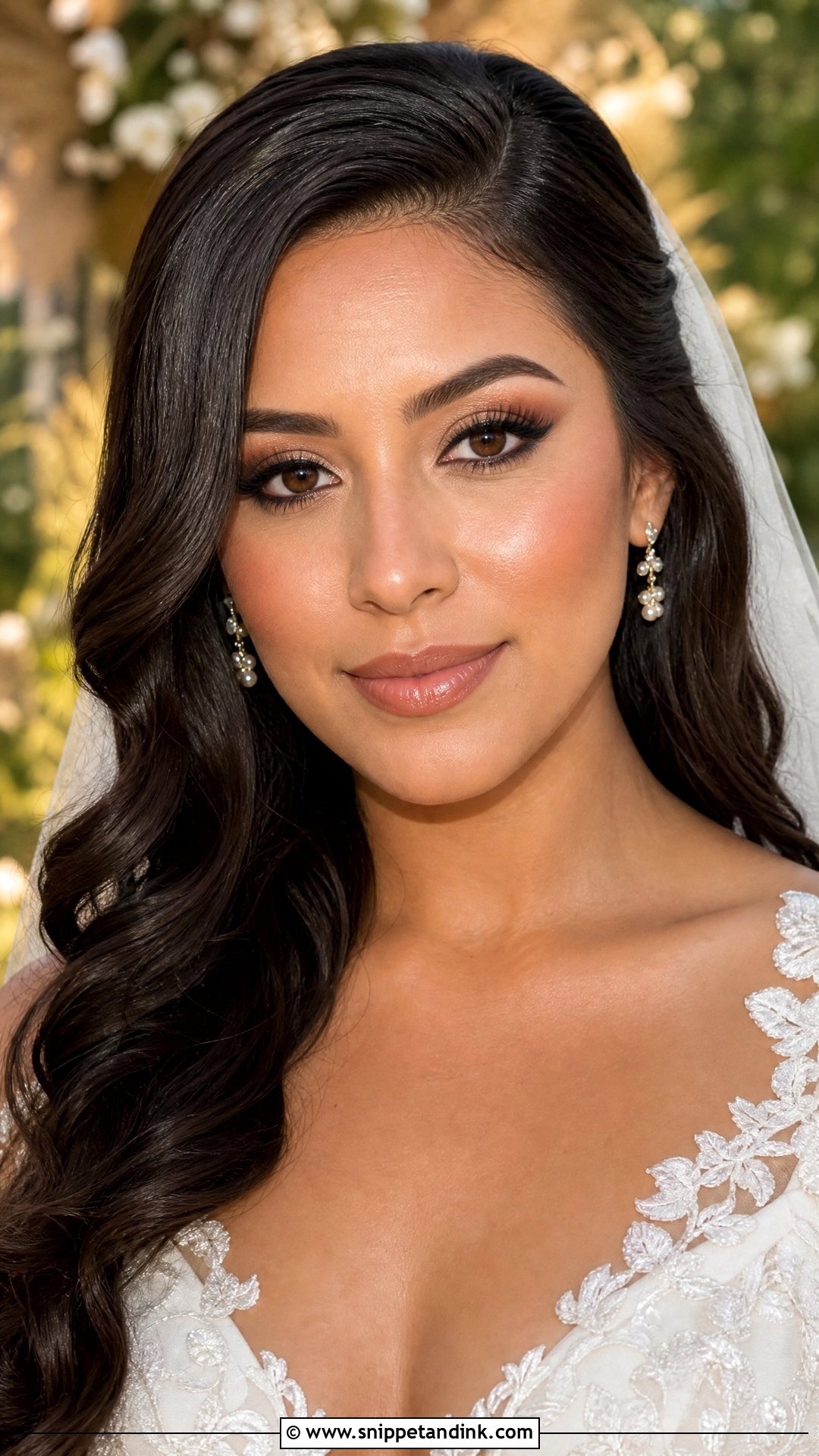 Brown Cat Eye Bridal Makeup - Snippet and Ink - 20 Cat Eye Bridal Makeup Ideas