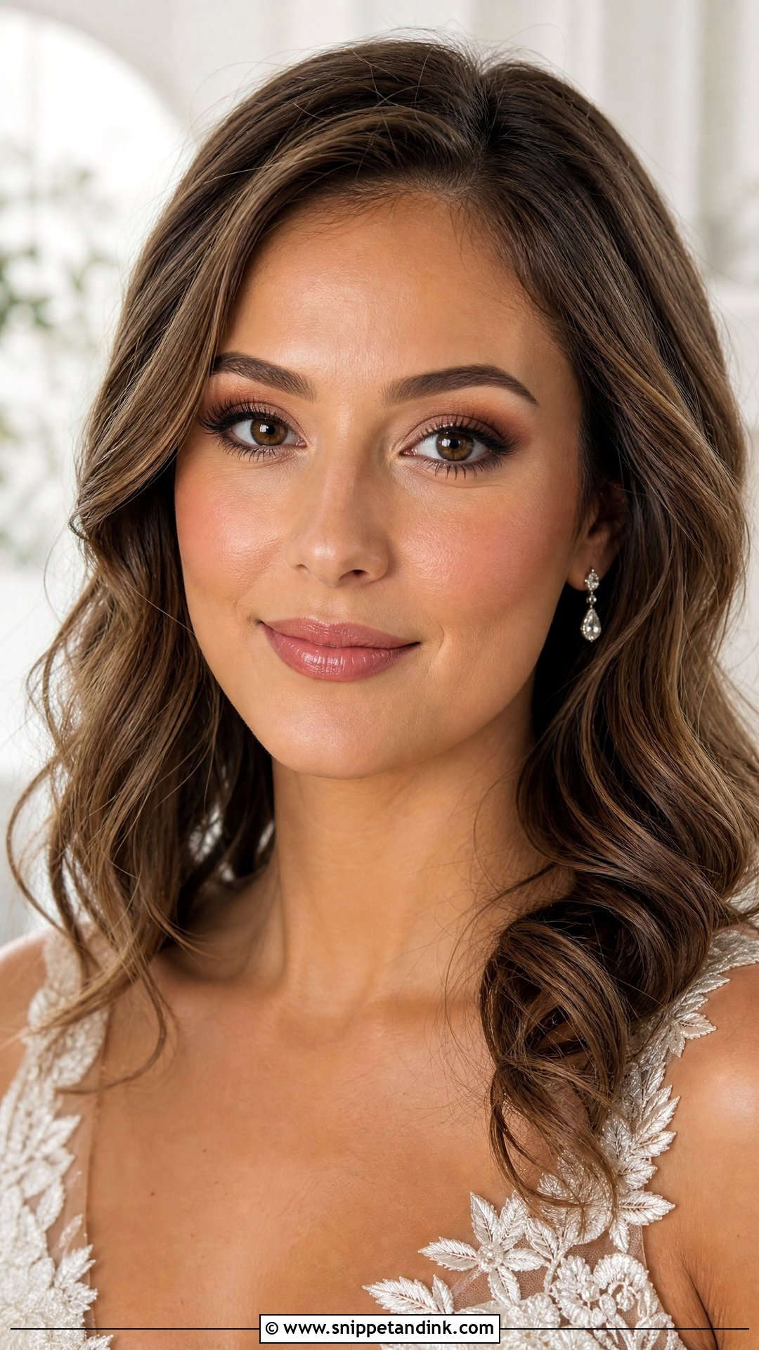 Brown Eye Bridal Makeup - Snippet and Ink - 20 Makeup Looks for Wedding Bride