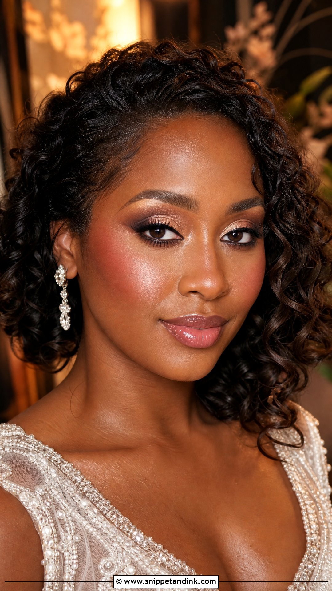Brown Eye Wedding Makeup - Snippet and Ink - 20 Wedding Eye Makeup Ideas