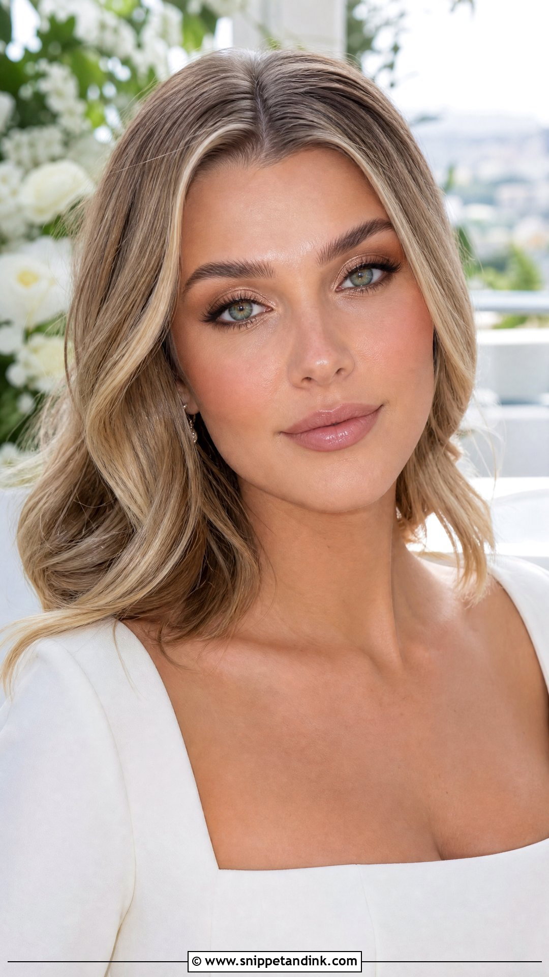 Brown Eyeliner Bridal Makeup For Green Eyes - Snippet and Ink - 30 Bridal Makeup for Green Eyes