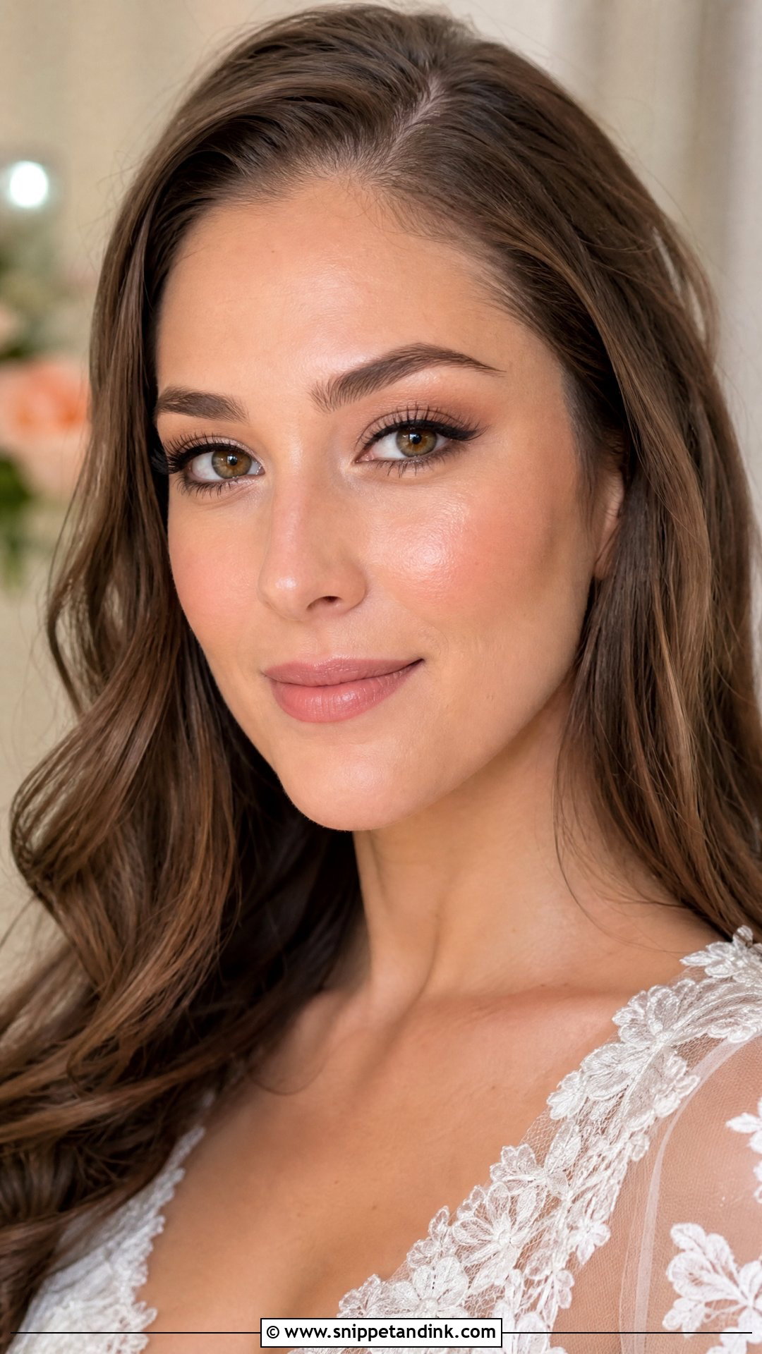 Brown Eyeliner Wedding Makeup - Snippet and Ink - 25 Light Wedding Makeup Ideas