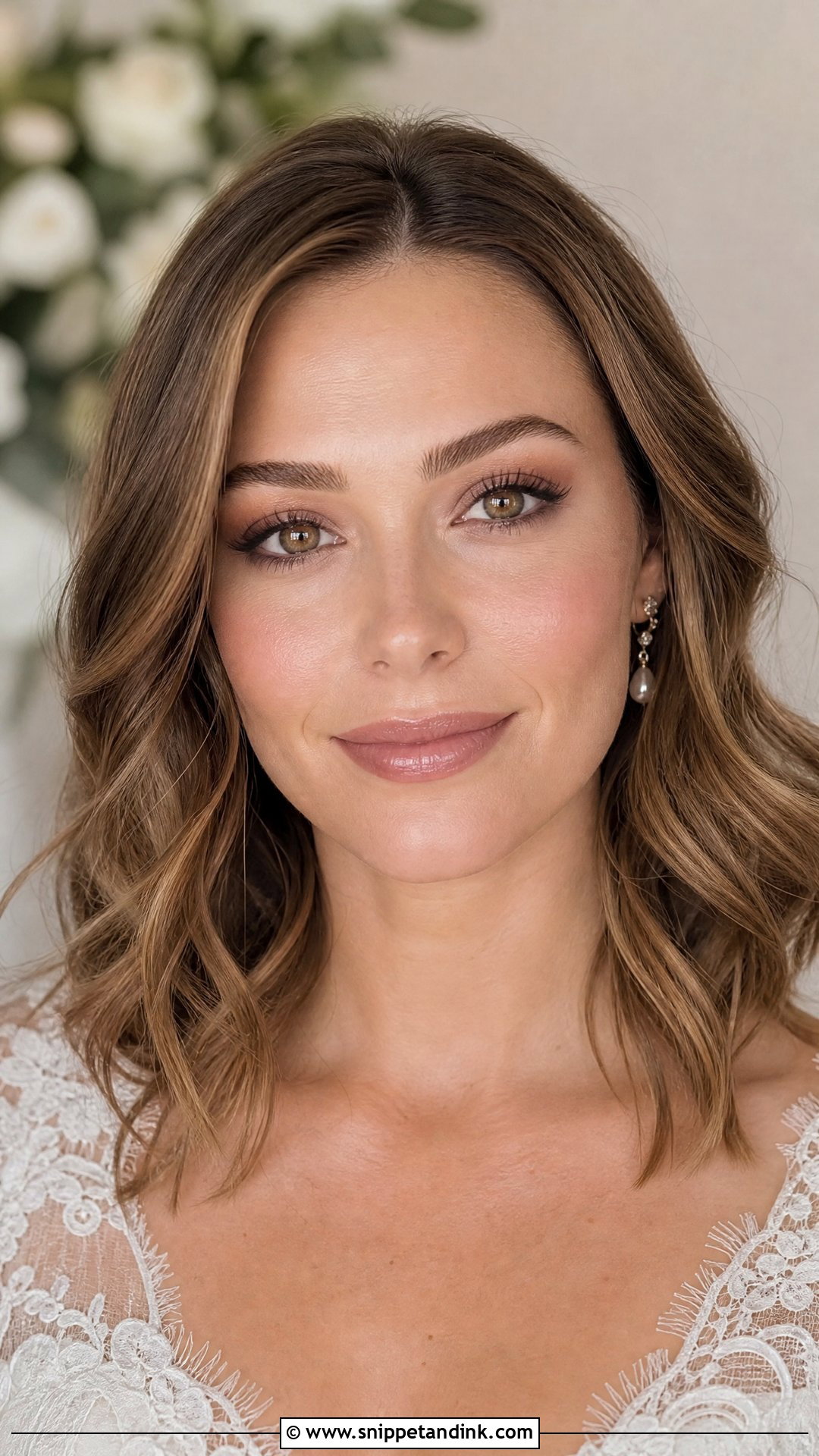 Brown Eyeliner Wedding Makeup - Snippet and Ink - 30 Wedding Make Up Ideas