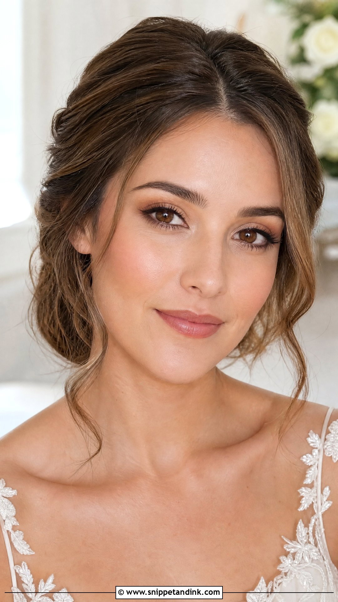 Brown Eyeliner Wedding Makeup For Brown Eyes - Snippet and Ink - 25 Elegant Wedding Makeup for Brown Eyes