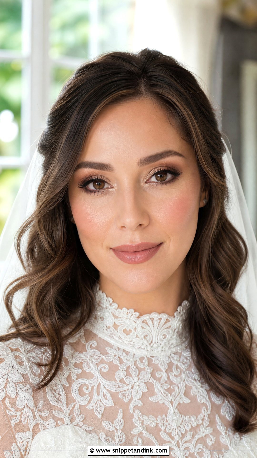 Brown Eyes Bridal Makeup For Fair Skin - Snippet and Ink - 20 Bridal Makeup for Fair Skin Ideas