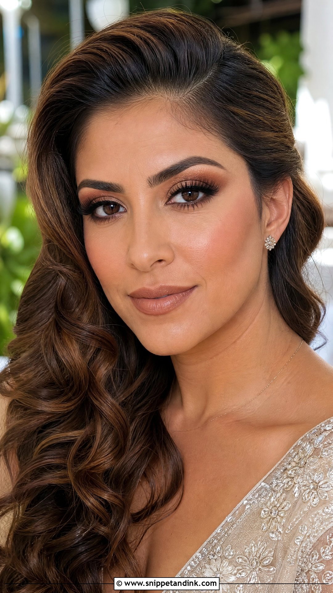 Brown Eyes Wedding Makeup For Brunettes - Snippet and Ink - 25 Wedding Makeup for Brunettes