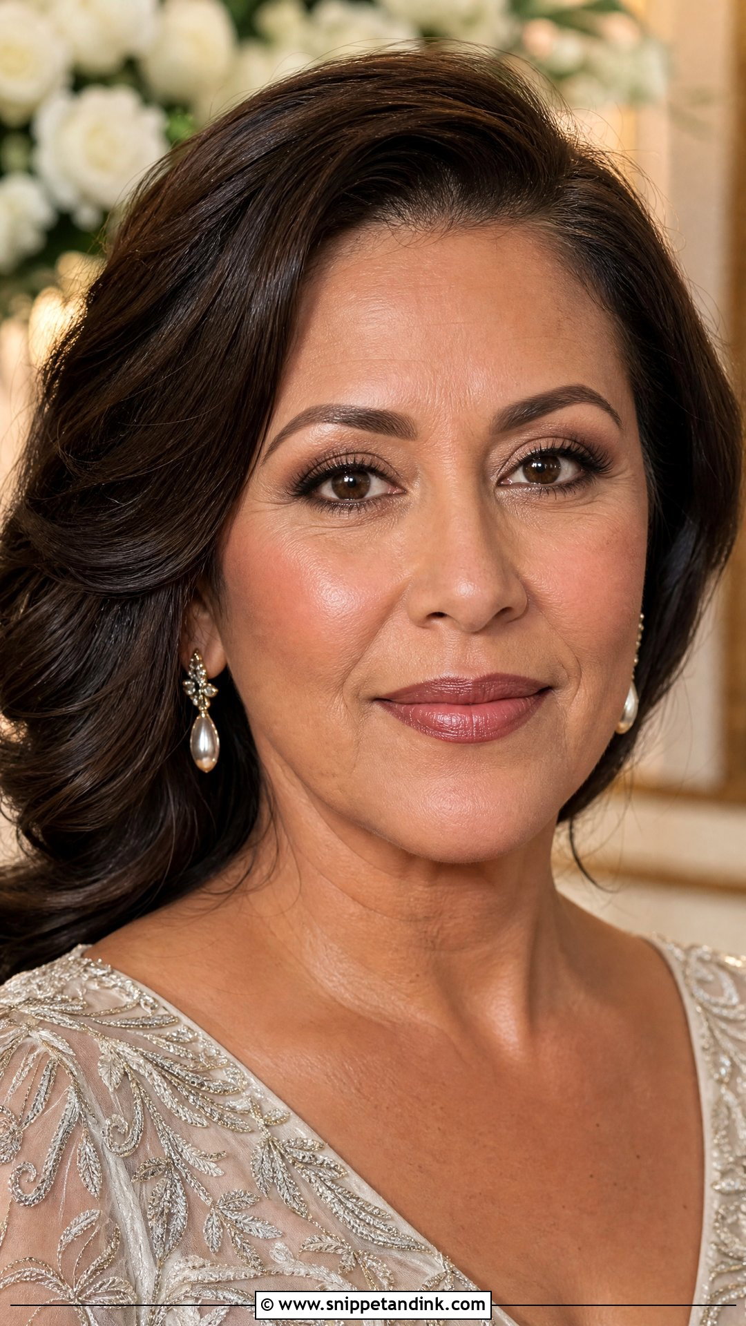Brown Eyeshadow Mother Of The Groom Makeup Look - Snippet and Ink - 20 Mother of the Groom Makeup Looks