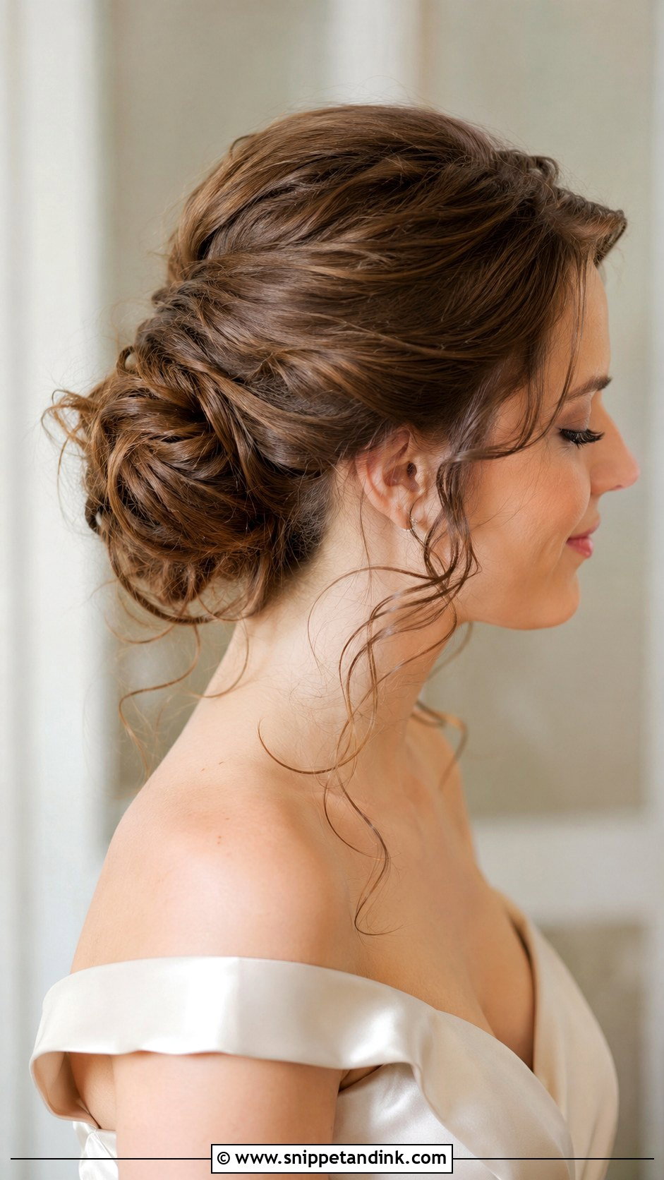 Brown Hair Updo For Thin Hair - Snippet and Ink - 20 Brown Hair Wedding Updo Ideas