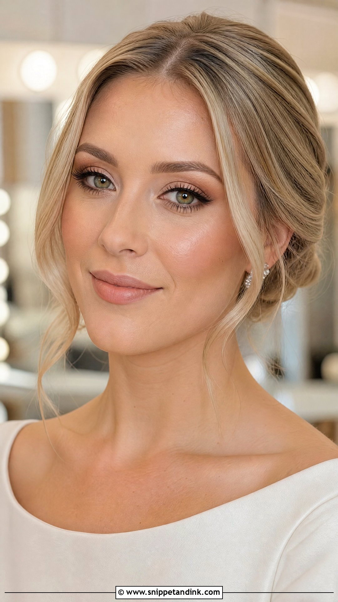 Brown Liner Wedding Makeup for Green Eyes - Snippet and Ink - 20 Natural Wedding Make Up for Green Eyes