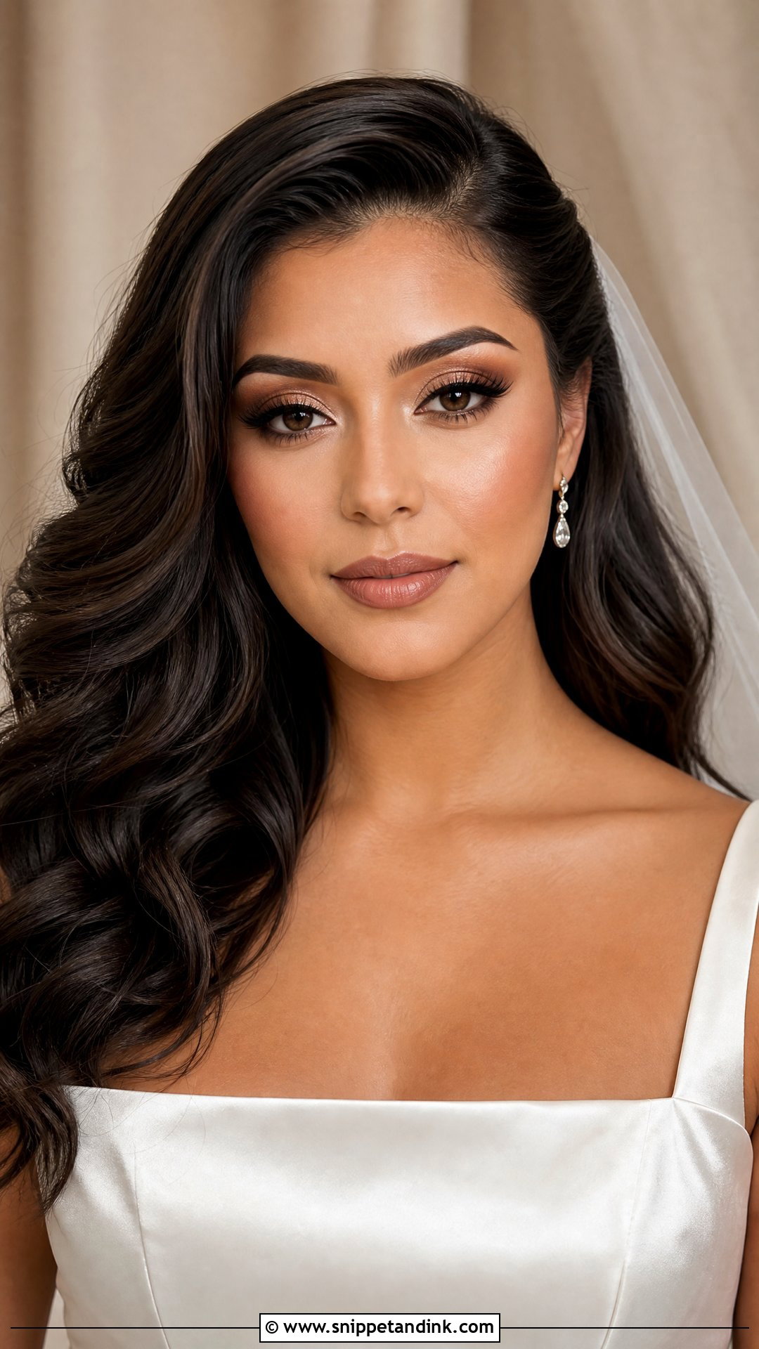Brown Nude Bridal Lip Color - Snippet and Ink - 20 Bridal Lip Color Ideas