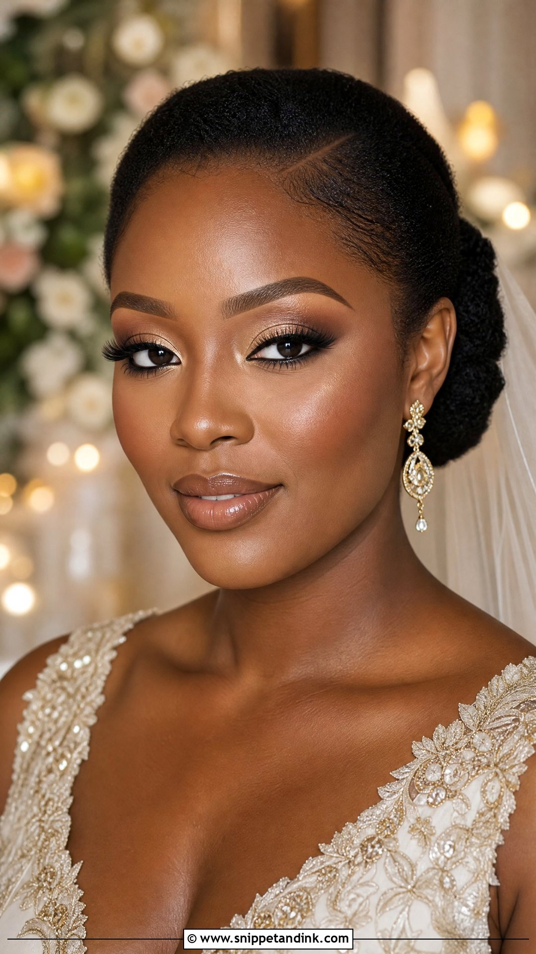 Brown Nude Wedding Makeup - Snippet and Ink - 20 Nude Makeup for Wedding Ideas