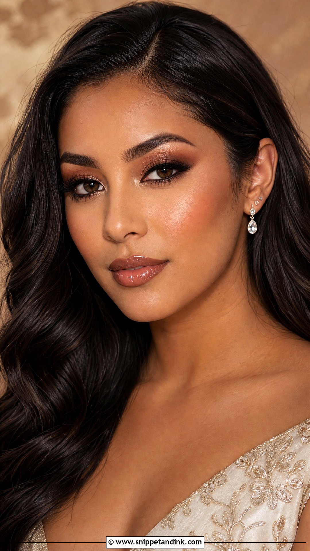 Brown Nude Wedding Makeup - Snippet and Ink - 20 Nude Wedding Makeup Ideas