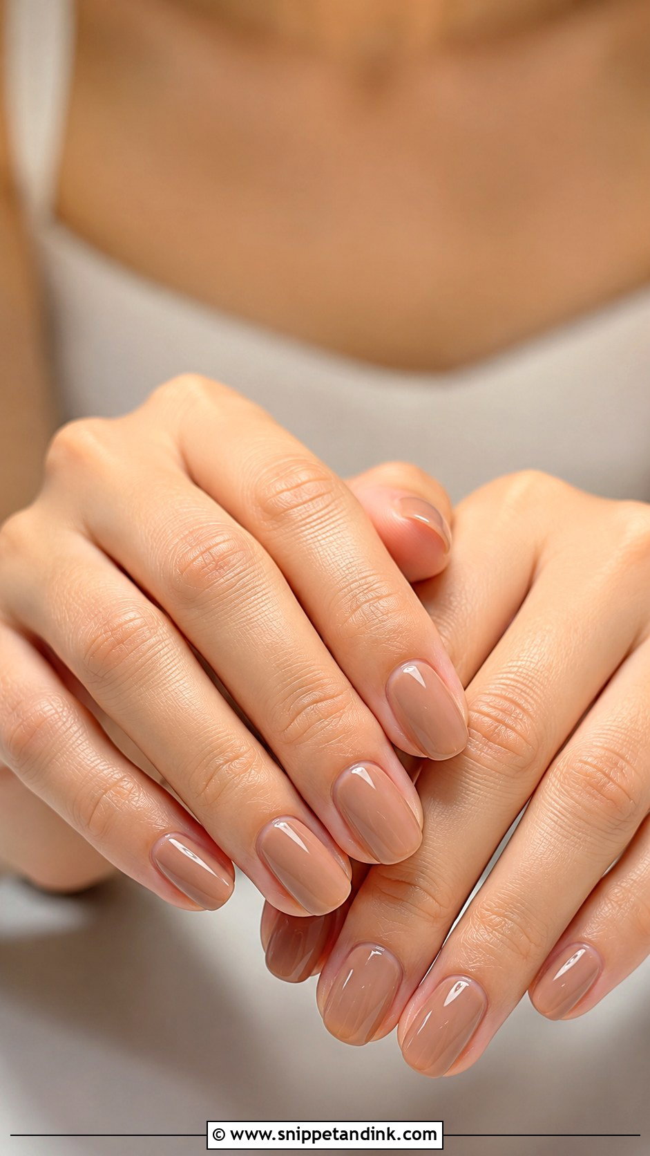 Brown Nude Wedding Nails - Snippet and Ink - 20 Brown Wedding Nails