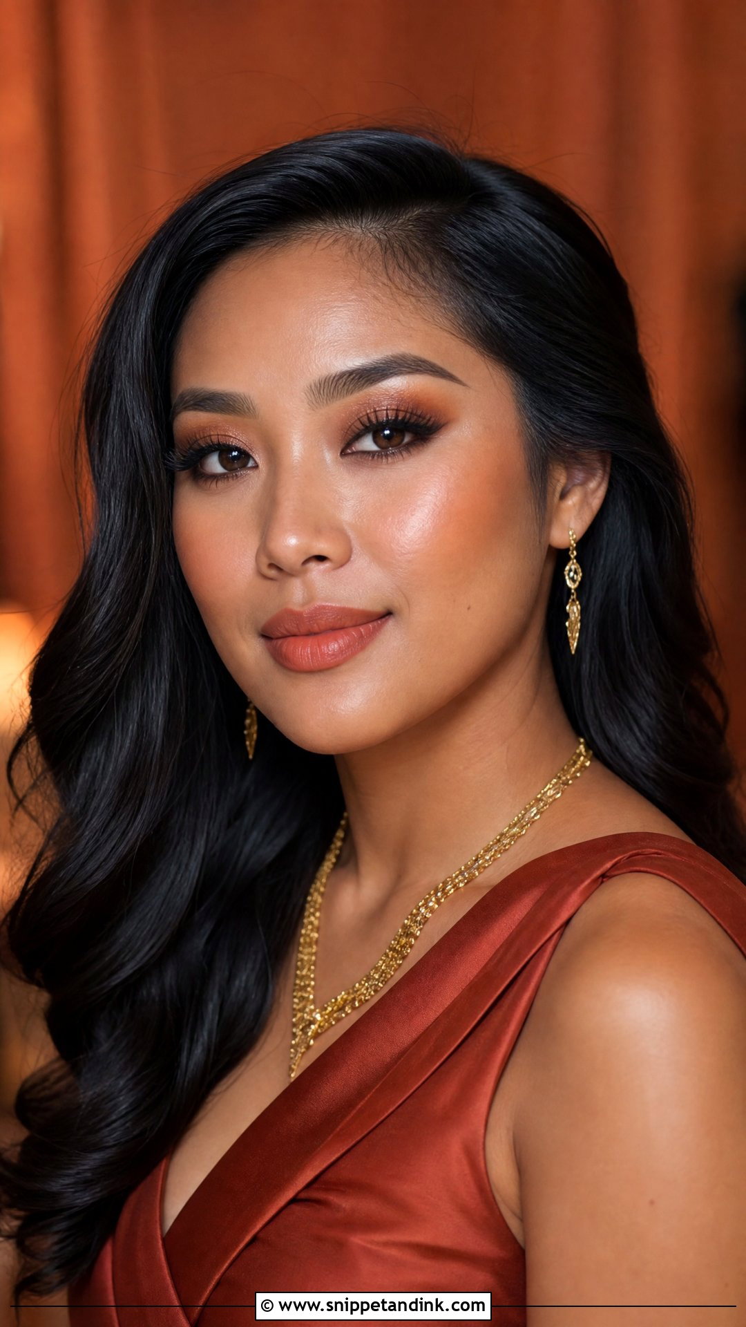 Brown Smokey Asian Wedding Guest Makeup - Snippet and Ink - 20 Asian Wedding Guest Makeup Ideas