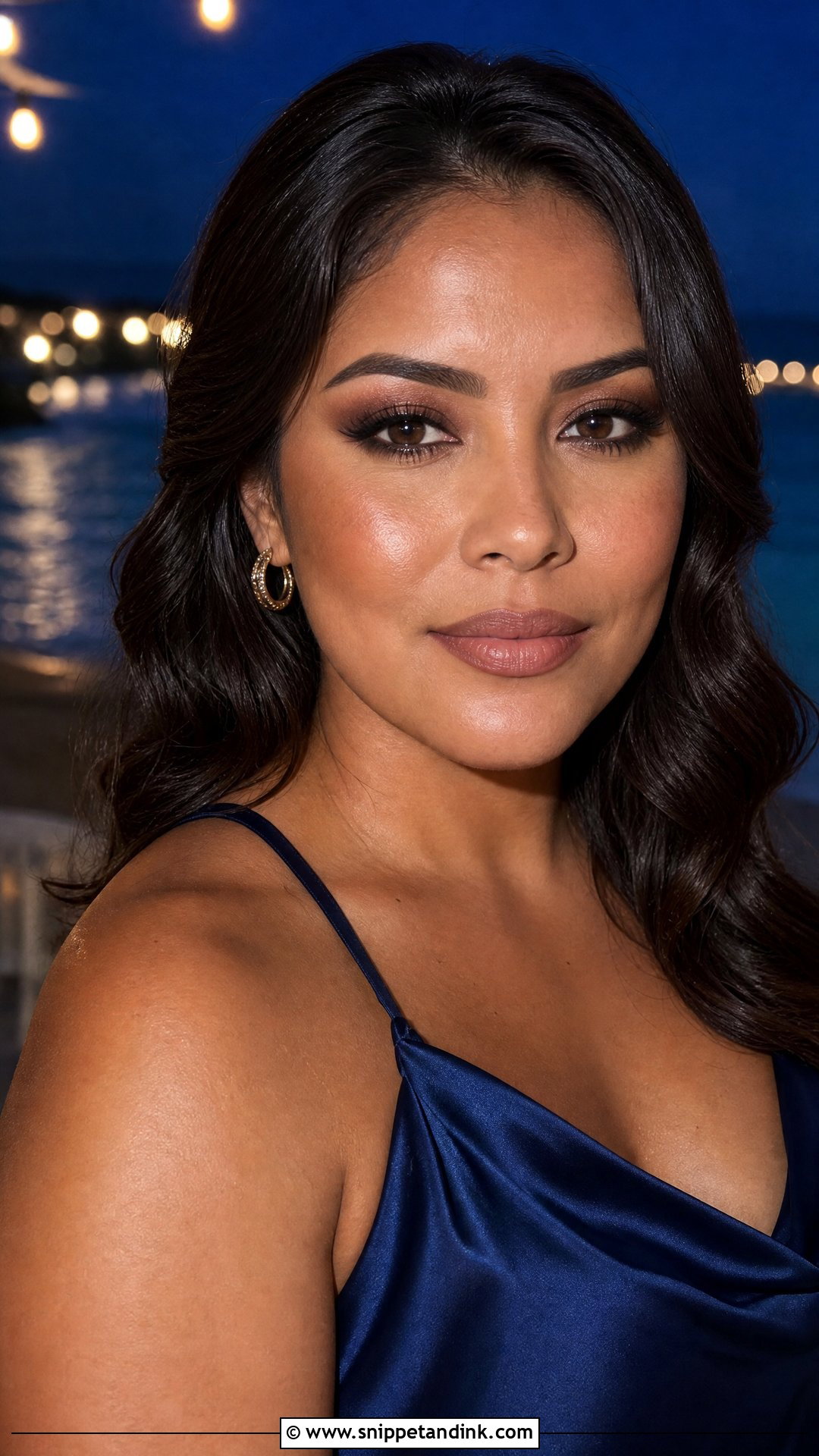 Brown Smokey Beach Wedding Guest Makeup - Snippet and Ink - 20 Beach Wedding Guest Makeup Ideas