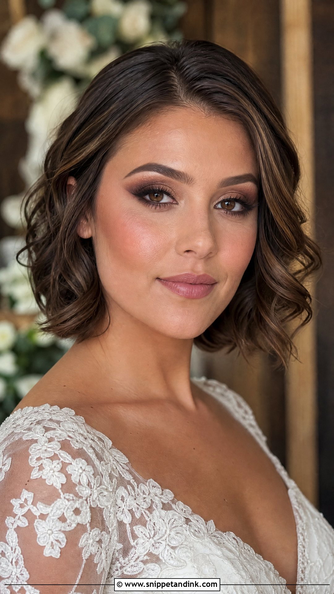 Brown Smokey Bridal Makeup - Snippet and Ink - 25 Wedding Brides Makeup Ideas