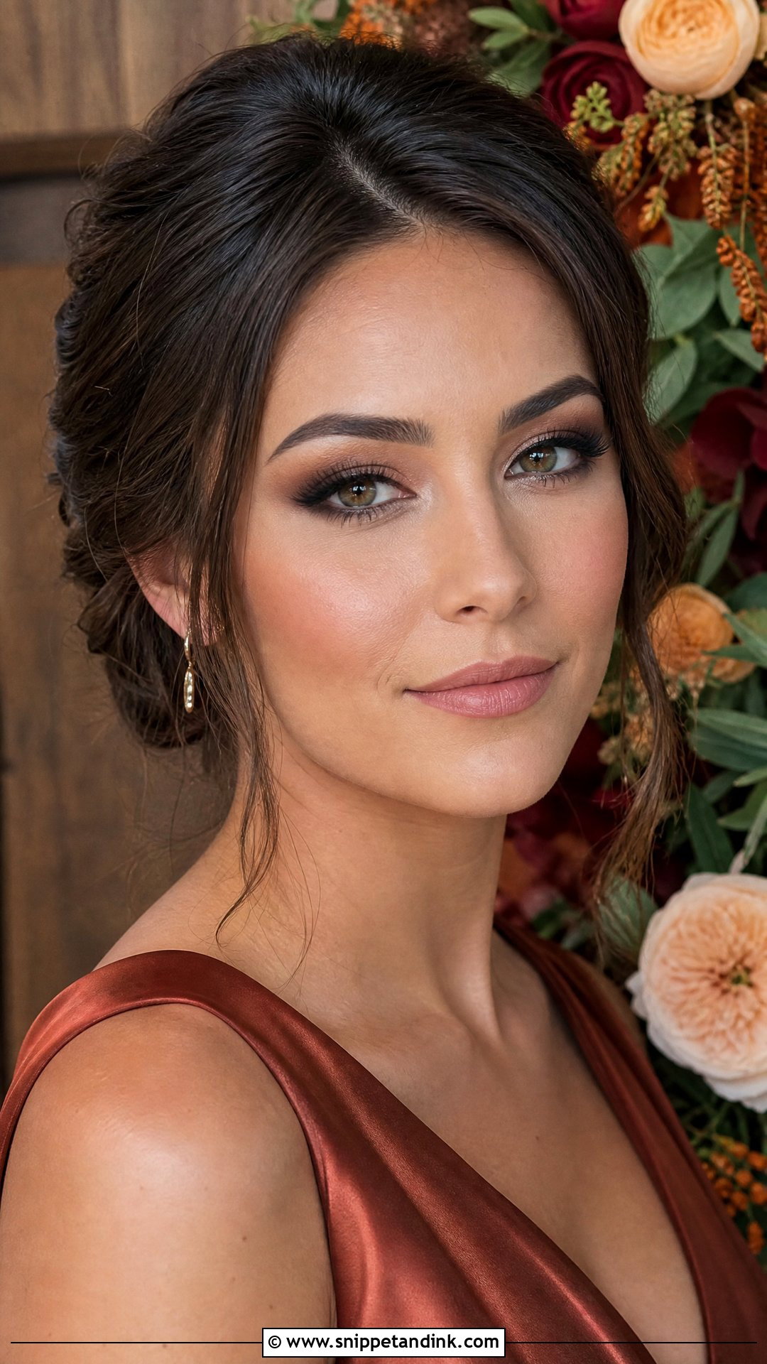 Brown Smokey Bridesmaid Makeup - Snippet and Ink - 20 Simple Wedding Makeup Bridesmaid Ideas