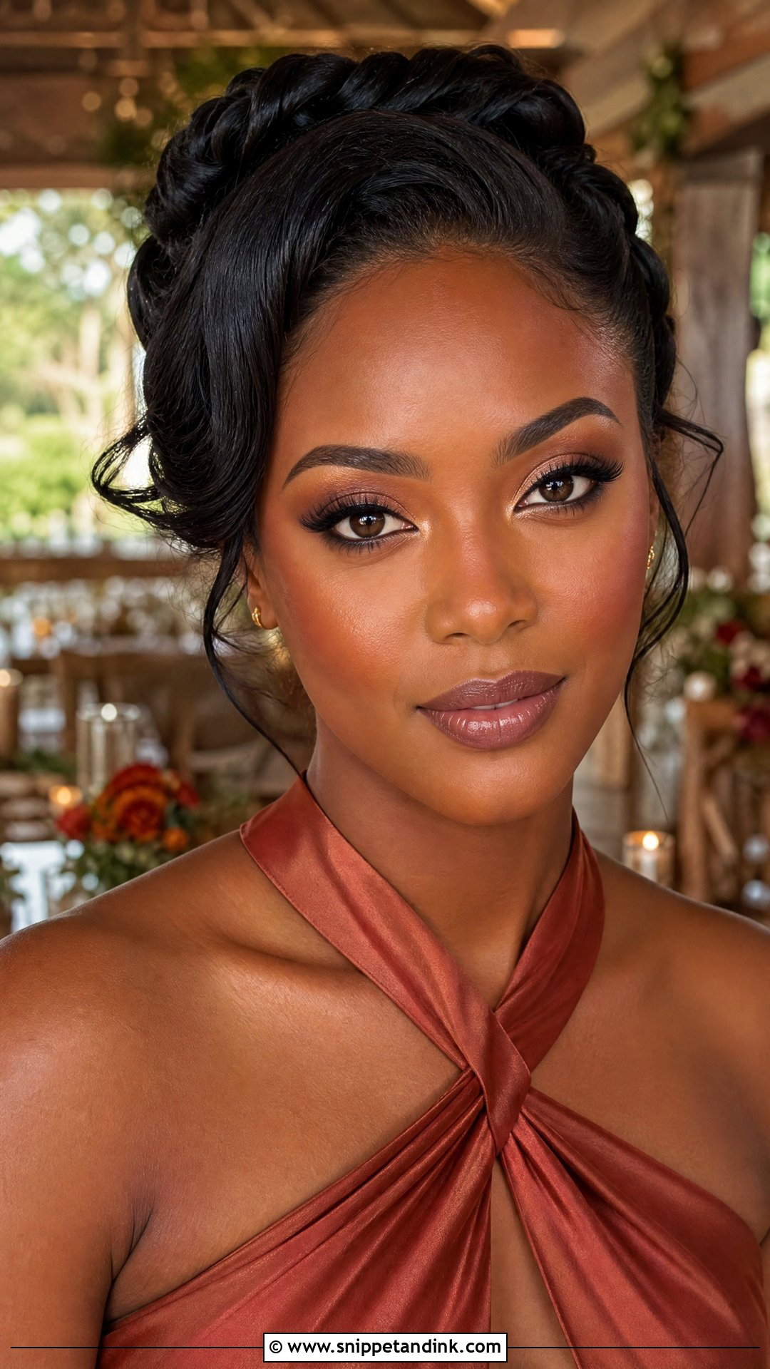 Brown Smokey Bridesmaid Makeup - Snippet and Ink - 20 Bridal Party Bridesmaid Makeup Make Up Ideas