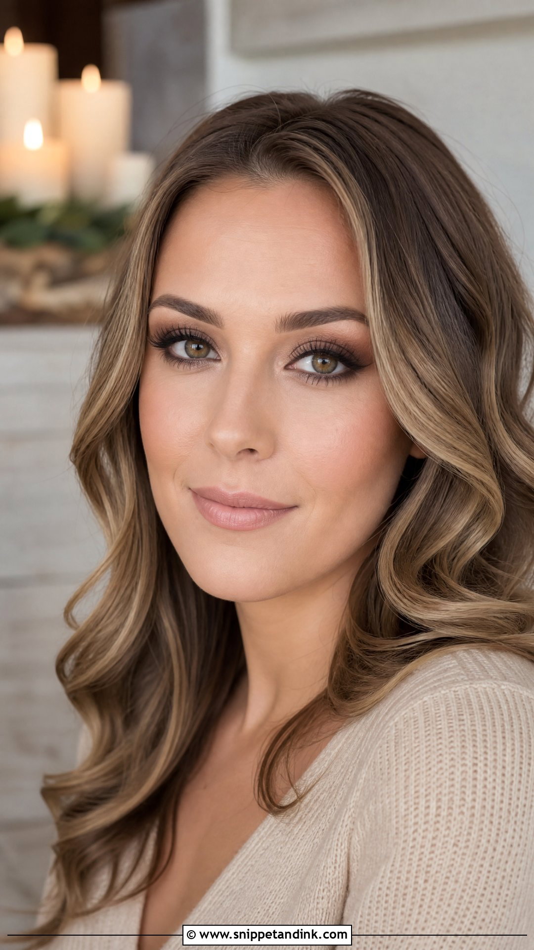 Brown Smokey Engagement Makeup - Snippet and Ink - 30 Engagement Makeup Ideas