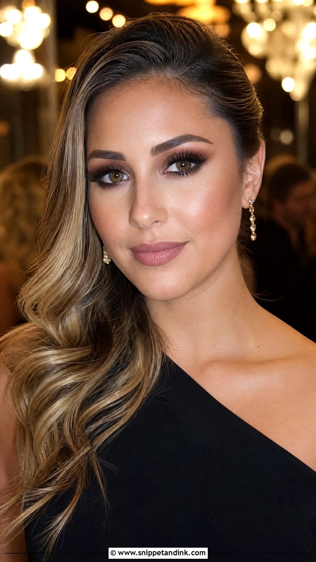 Brown Smokey Eye Bridesmaid Makeup - Snippet and Ink - 25 Wedding Makeup for Bridesmaids