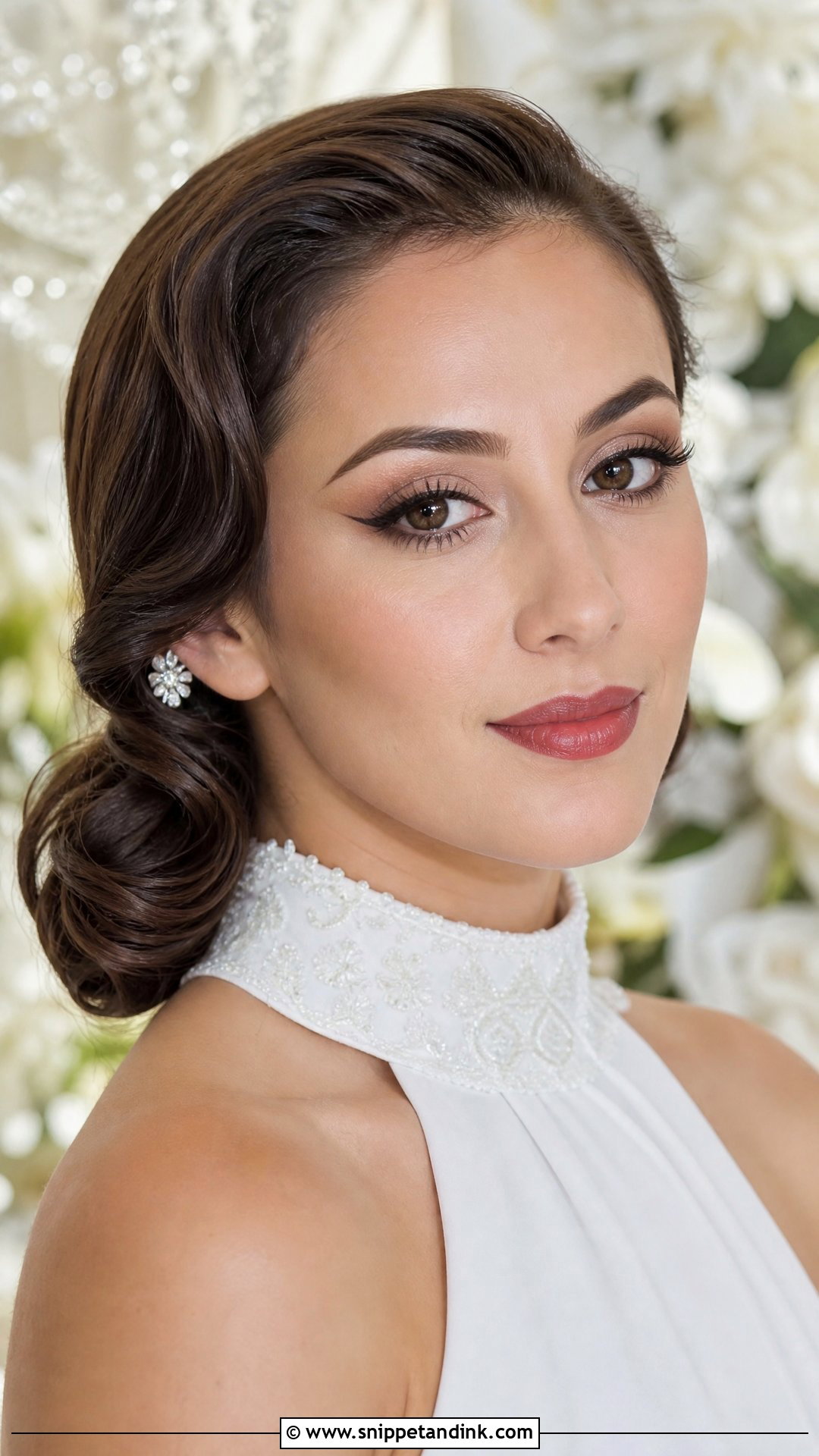 Brown Smokey Eye Wedding Makeup - Snippet and Ink - 35 Wedding Makeup for Brown Eyes