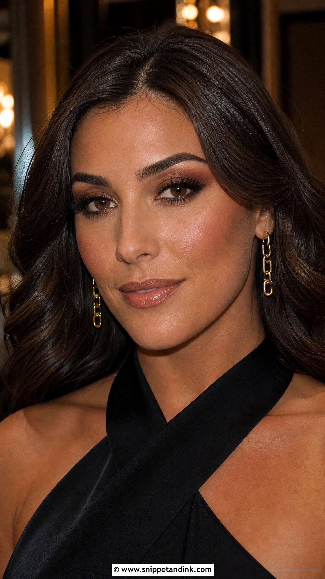 Brown Smokey Wedding Guest Makeup - Snippet and Ink - 20 Black Tie Wedding Guest Makeup Ideas