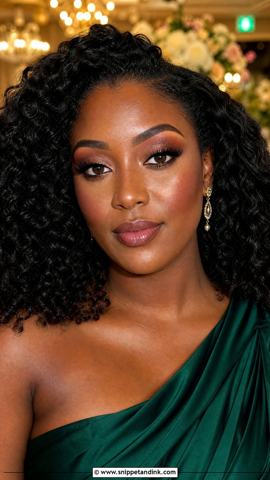 Brown Smokey Wedding Guest Makeup - Snippet and Ink - 20 Simple Makeup for Wedding Guest Ideas