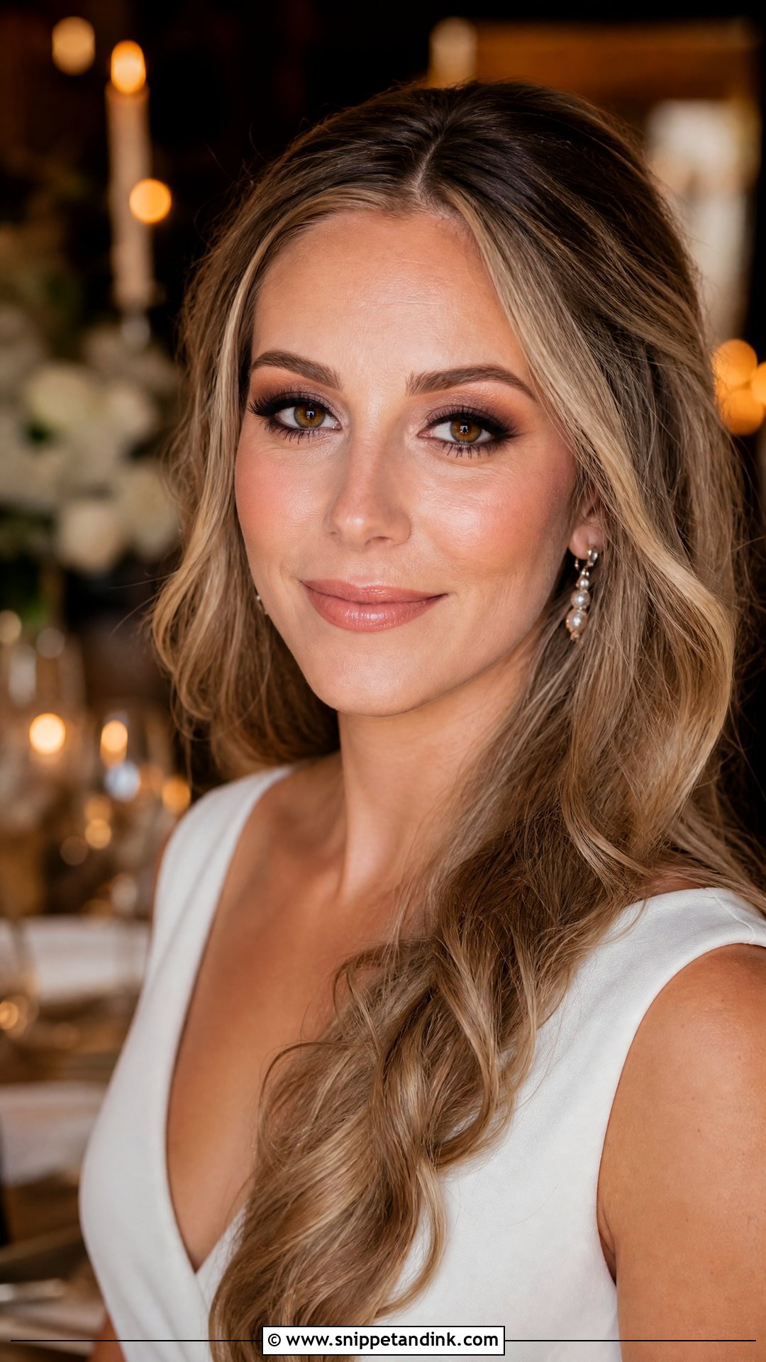 Brown Smokey Wedding Makeup - Snippet and Ink - 20 Wedding Makeup Inspo Ideas
