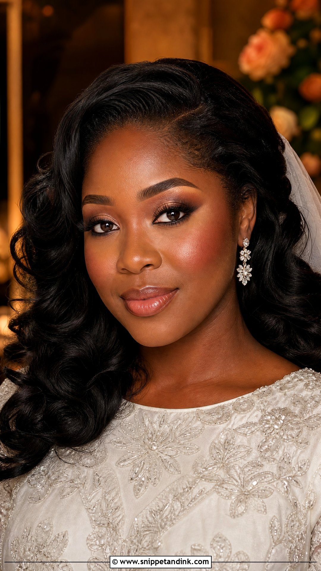 Brown Smokey Wedding Makeup - Snippet and Ink - 20 Wedding Makeup Styles
