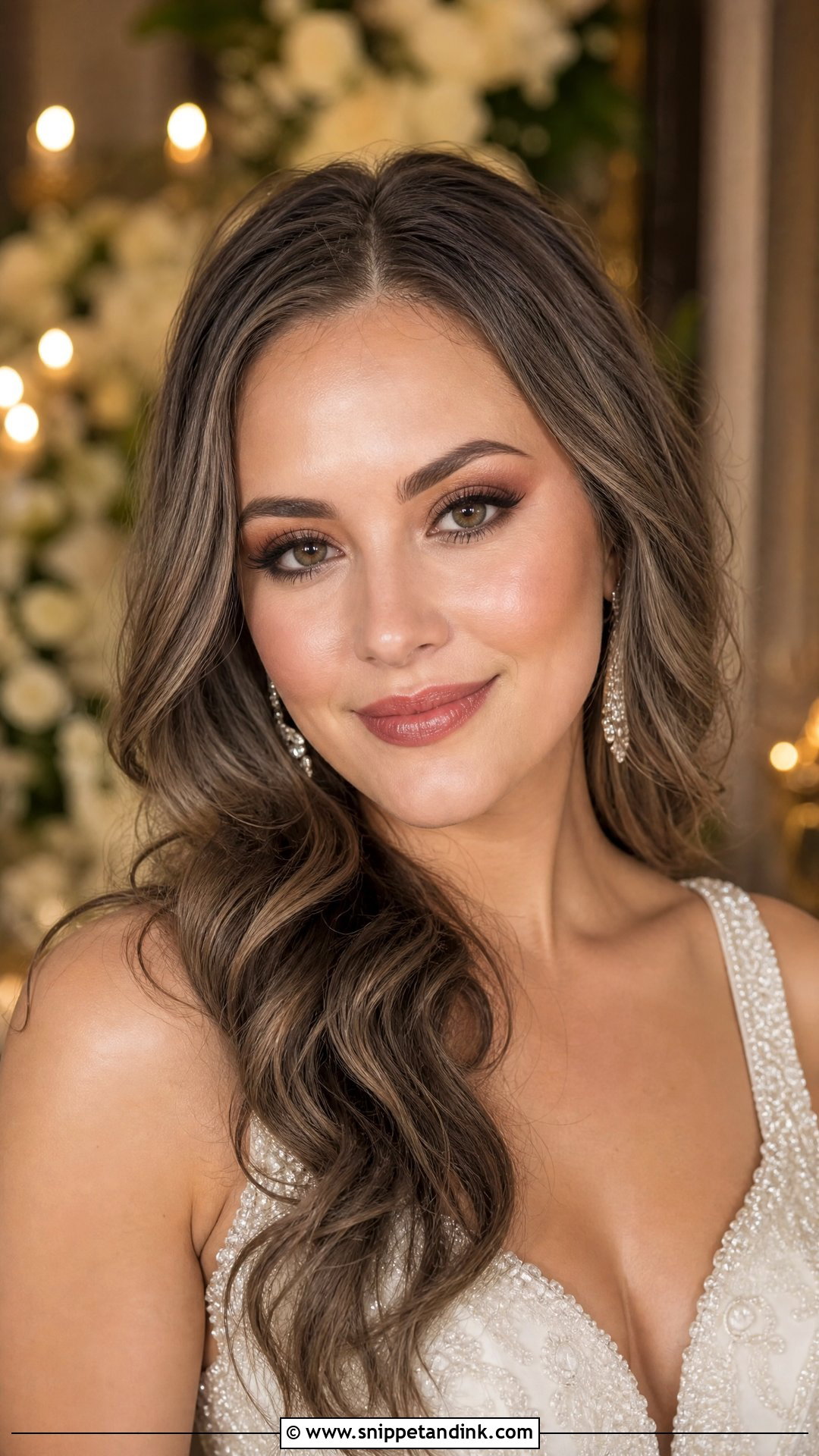 Brown Smokey Wedding Makeup - Snippet and Ink - 25 Elegant Wedding Makeup Ideas
