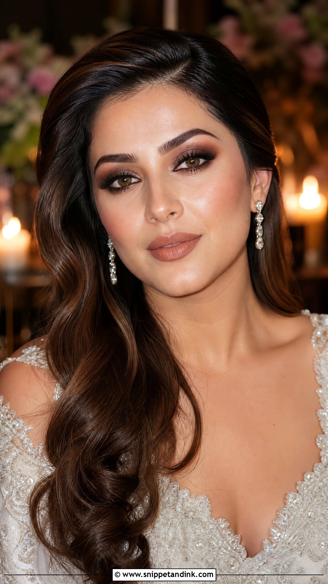 Brown Smokey Wedding Makeup - Snippet and Ink - 25 Glamorous Wedding Makeup Ideas