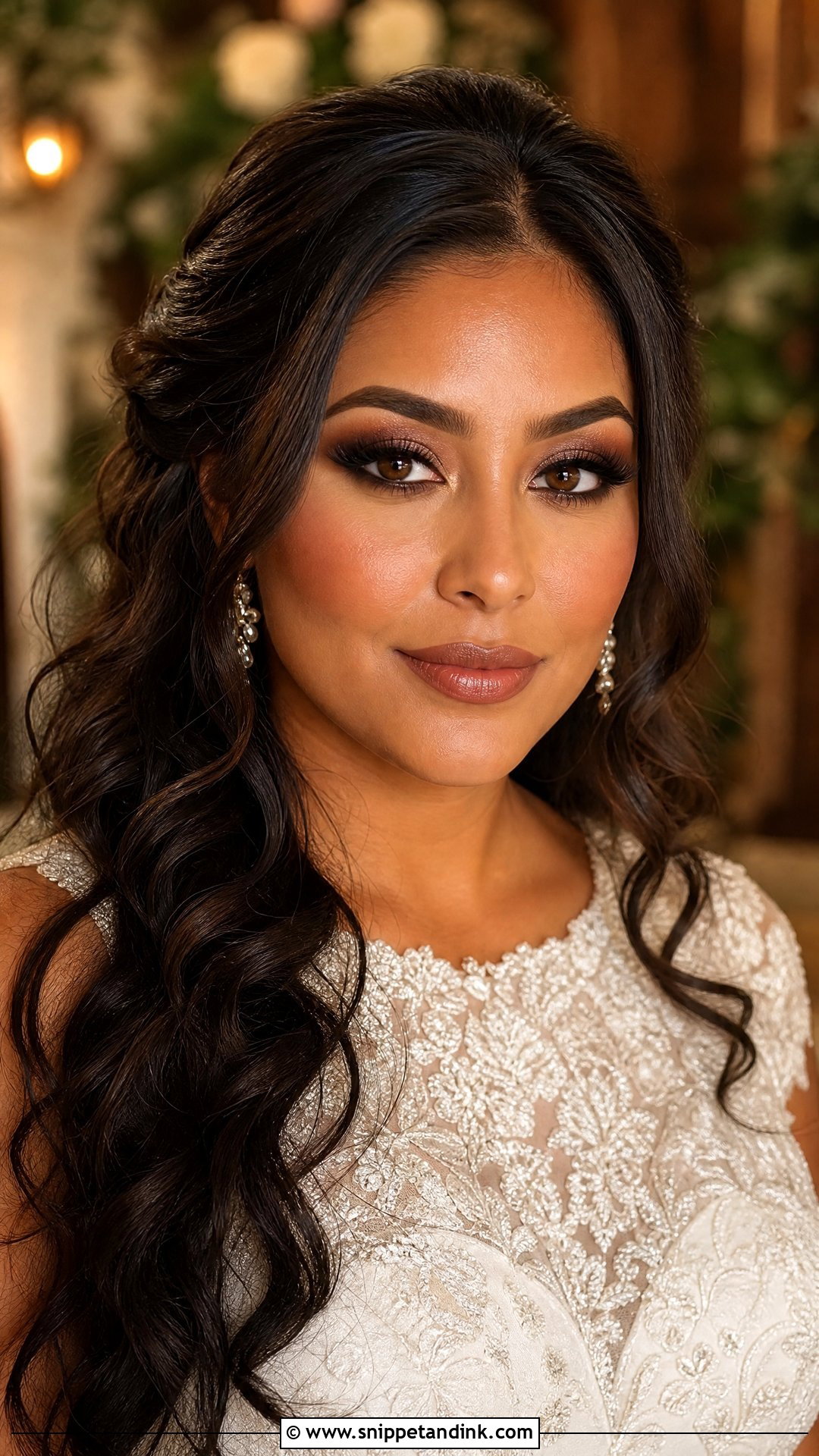 Brown Smokey Wedding Makeup - Snippet and Ink - 20 Fresh Wedding Makeup Ideas
